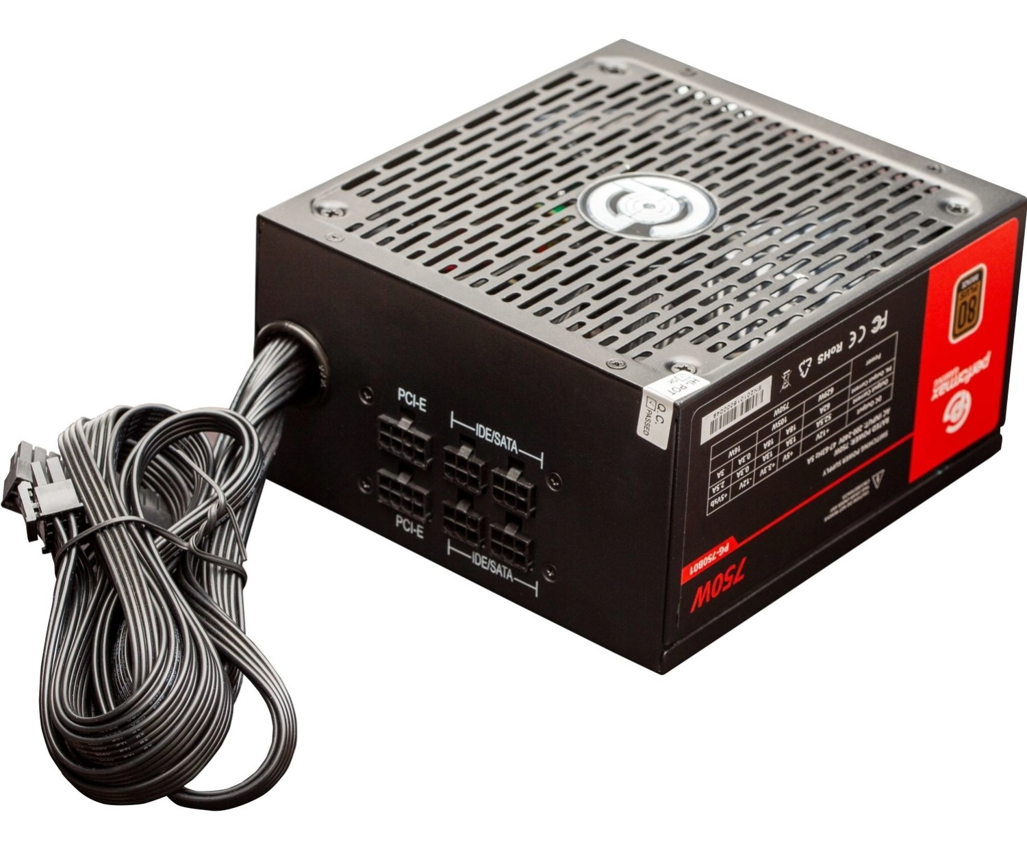 Performa X Gaming Pg-750W01 750W 80+Bronze Yarı Modüler Güç Kaynağı - Görsel 3