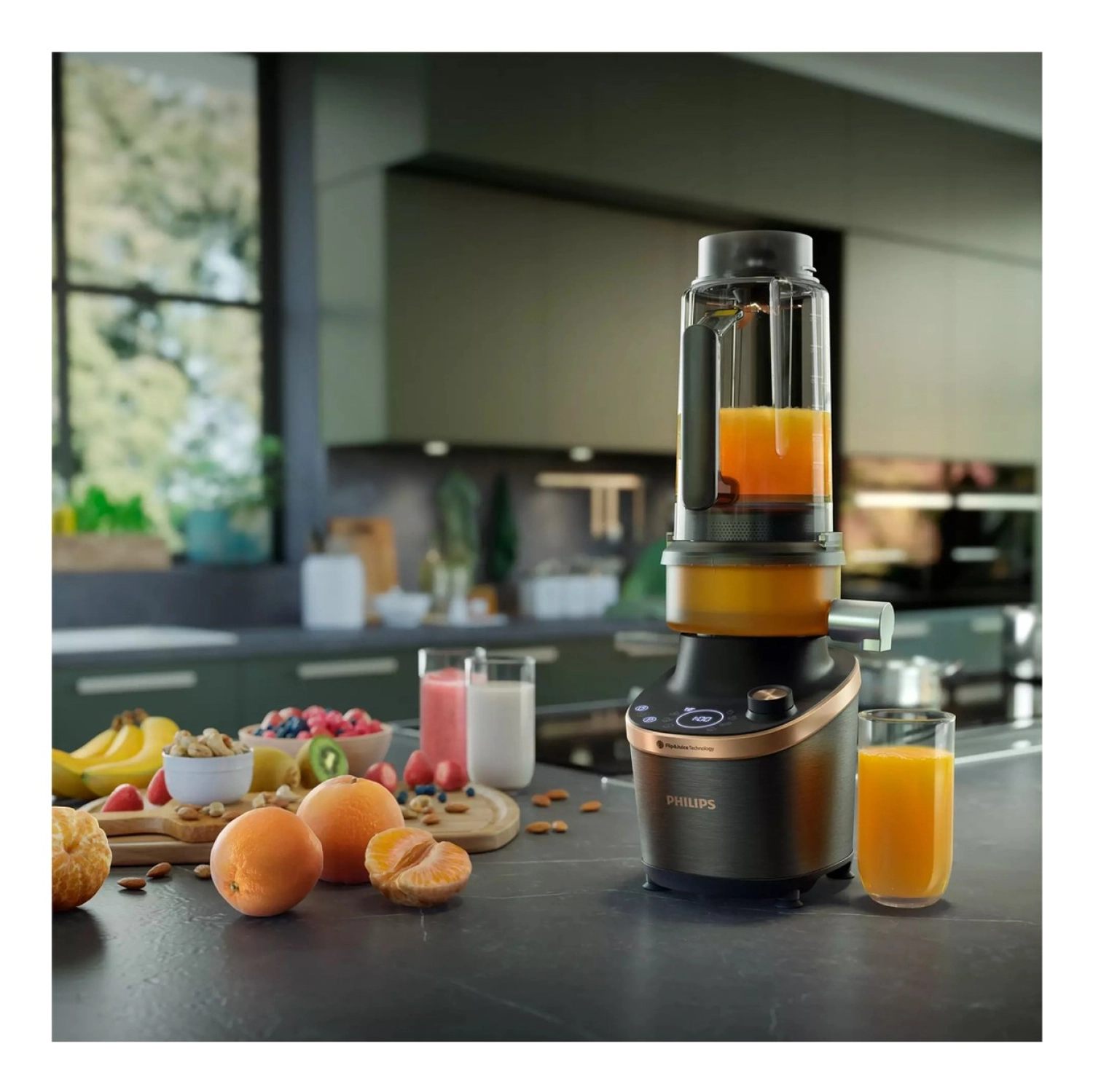 Philips 500 - 800 Watt Paslanmaz Çelik Özellikli 1500 Watt Siyah Blender Meyve Sıkacağı 220 - 240 V 250 Ml - Görsel 4