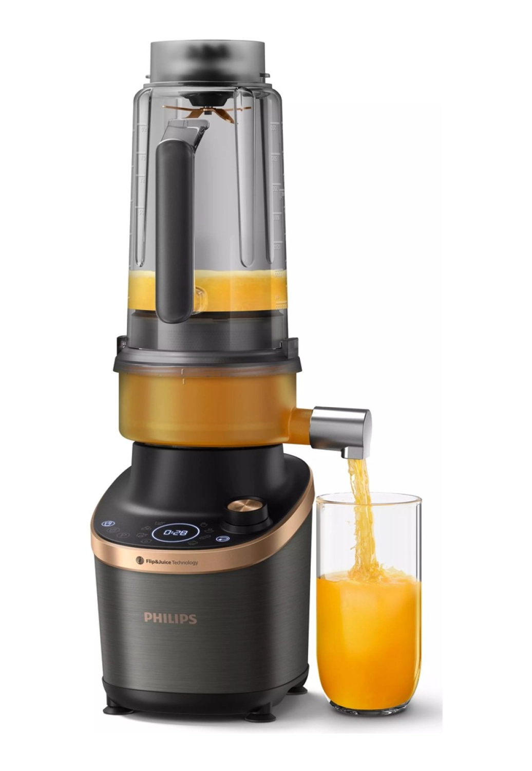 Philips 500 - 800 Watt Paslanmaz Çelik Özellikli 1500 Watt Siyah Blender Meyve Sıkacağı 220 - 240 V 250 Ml - Görsel 3