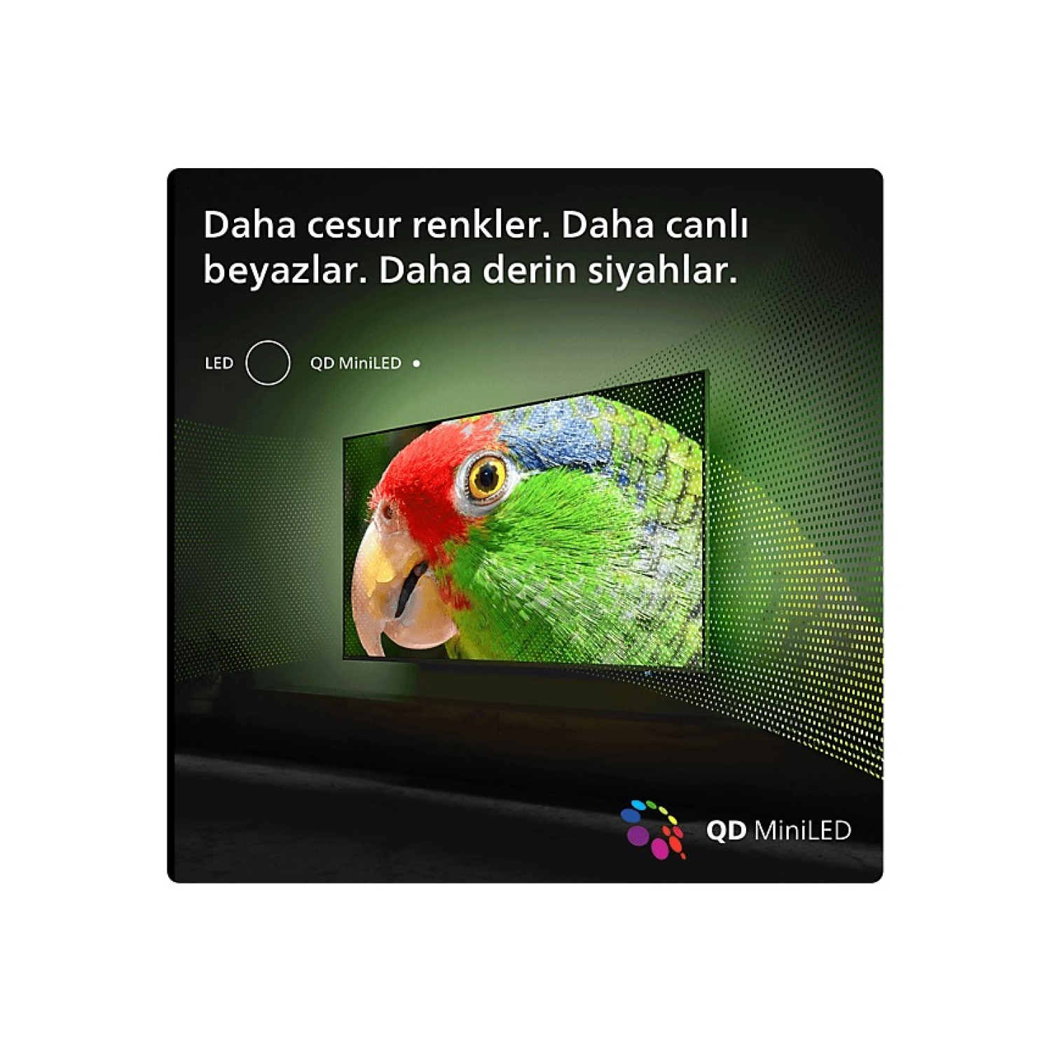 Philips 85Pml9009 4K Ultra Hd 85" 216 Ekran Uydu Alıcılı Smart Miniled Tv - Görsel 8