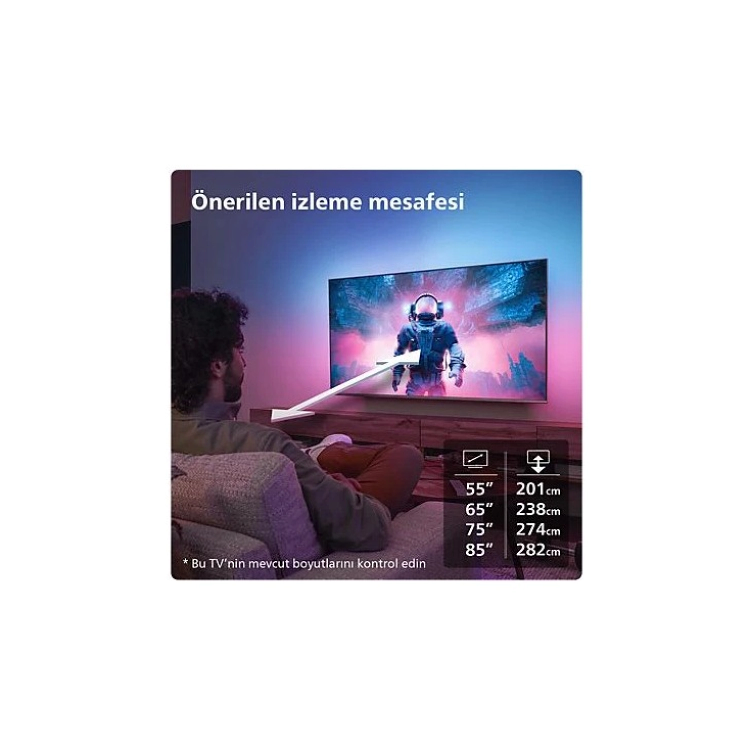 Philips 85Pml9009 4K Ultra Hd 85" 216 Ekran Uydu Alıcılı Smart Miniled Tv - Görsel 13