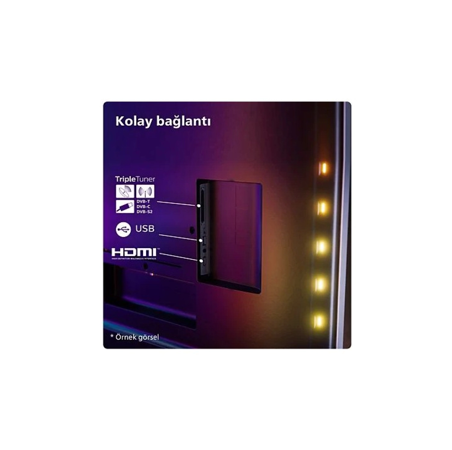 Philips 85Pml9009 4K Ultra Hd 85" 216 Ekran Uydu Alıcılı Smart Miniled Tv - Görsel 10