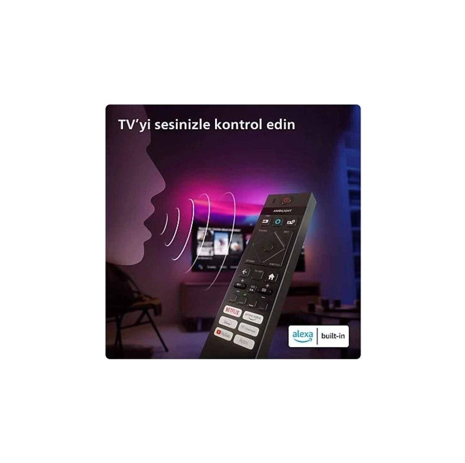 Philips 85Pml9009 4K Ultra Hd 85" 216 Ekran Uydu Alıcılı Smart Miniled Tv - Görsel 2