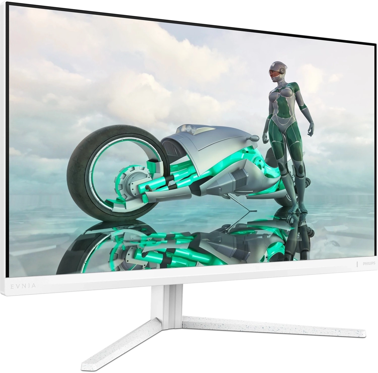 Philips Evnia 27M2N3201A 27" 180Hz 1Ms Hdmi Dp Adaptivesync Hdr10 Fhd Ips 1920 X 1080 Lcd Monitör Beyaz - Görsel 2