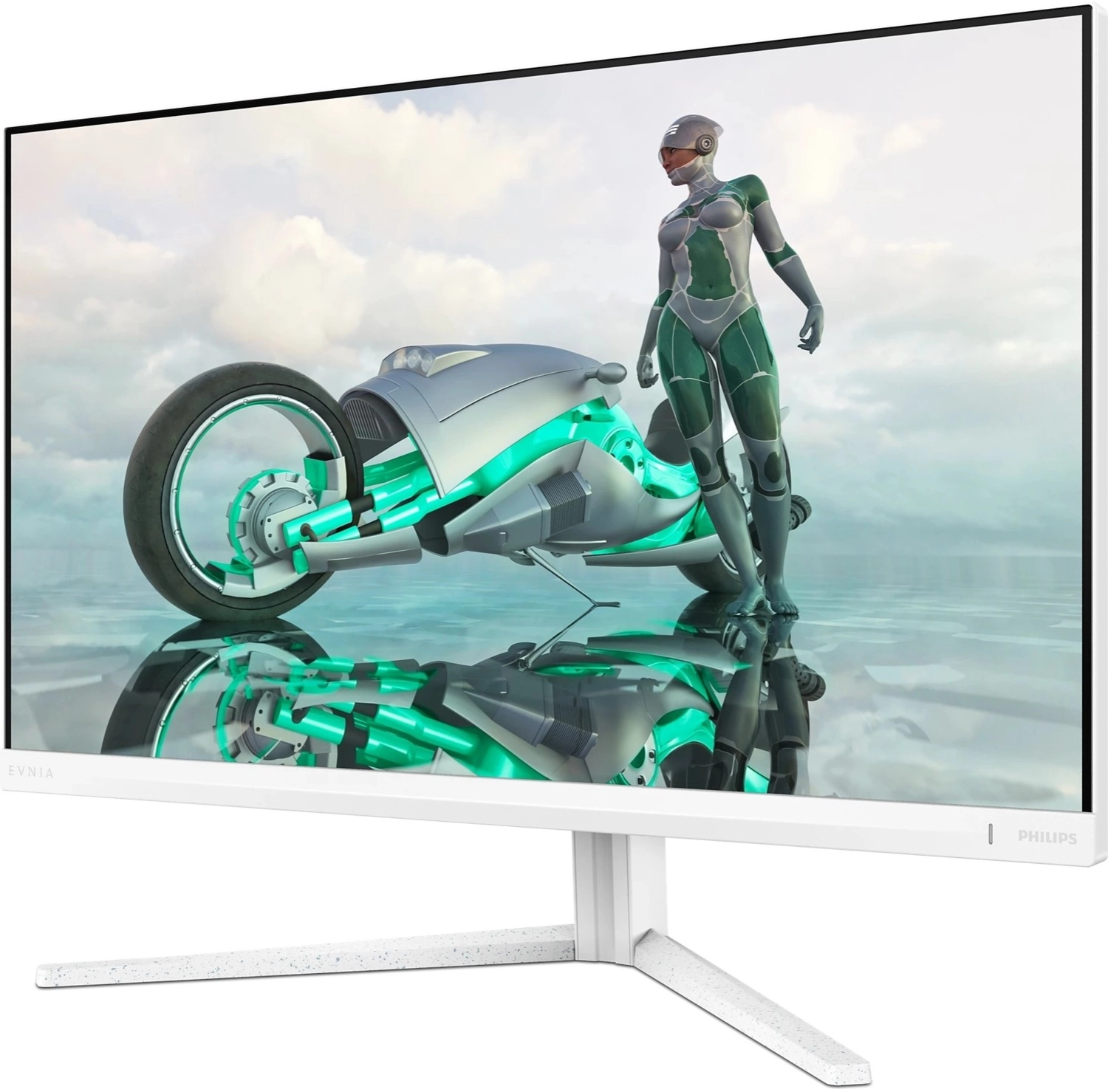 Philips Evnia 27M2N3201A 27" 180Hz 1Ms Hdmi Dp Adaptivesync Hdr10 Fhd Ips 1920 X 1080 Lcd Monitör Beyaz - Görsel 4
