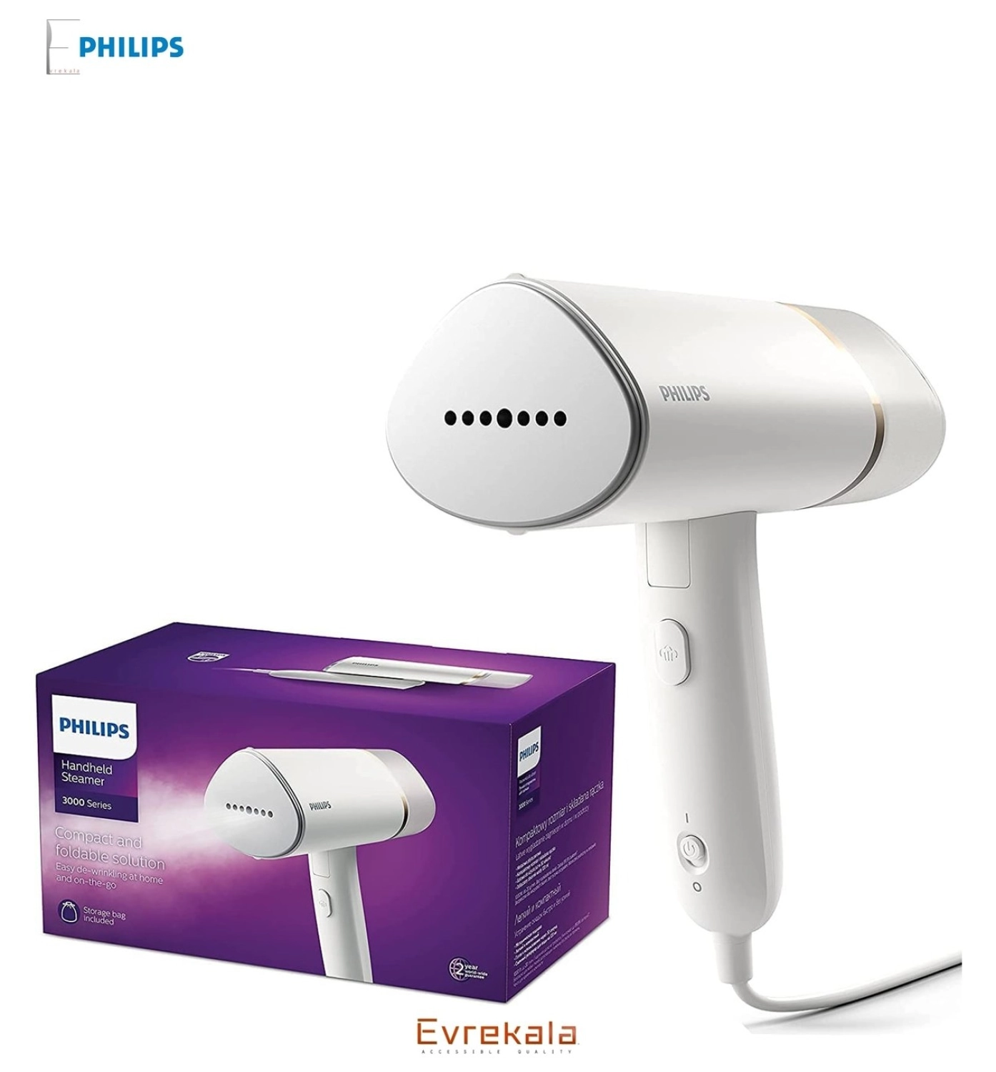 Philips Evrekala Buharlı Düzleştirici Dikey Ütü Buharlı ürün görseli