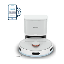 Philips Homerun 2000 Serisi Xu2100/20 Beyaz Çöp İstasyonlu Akıllı Robot Süpürge