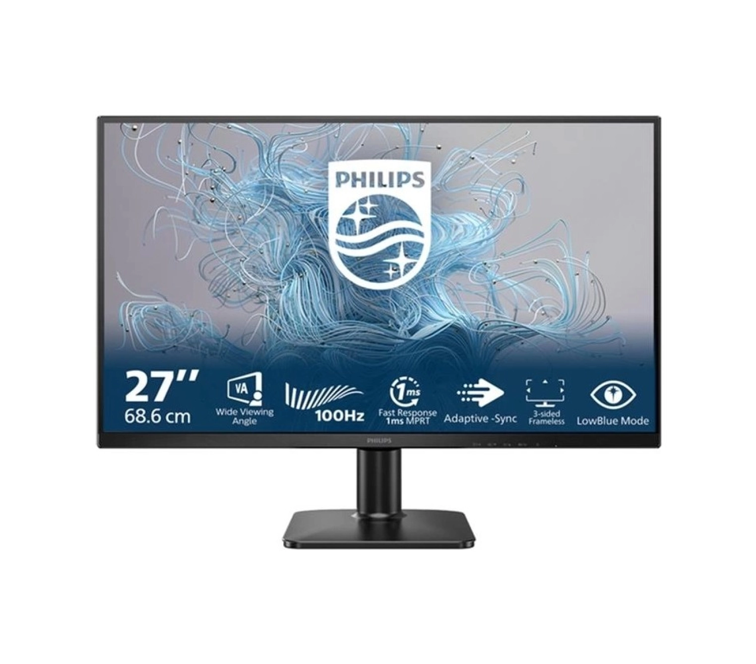 Philips Ontech - 27 Philips 27E2N1100L/00 1Ms 100Mhz 1Xvga 1Xhdmı Fhd 1920X1080 Vesa Siyah ürün görseli