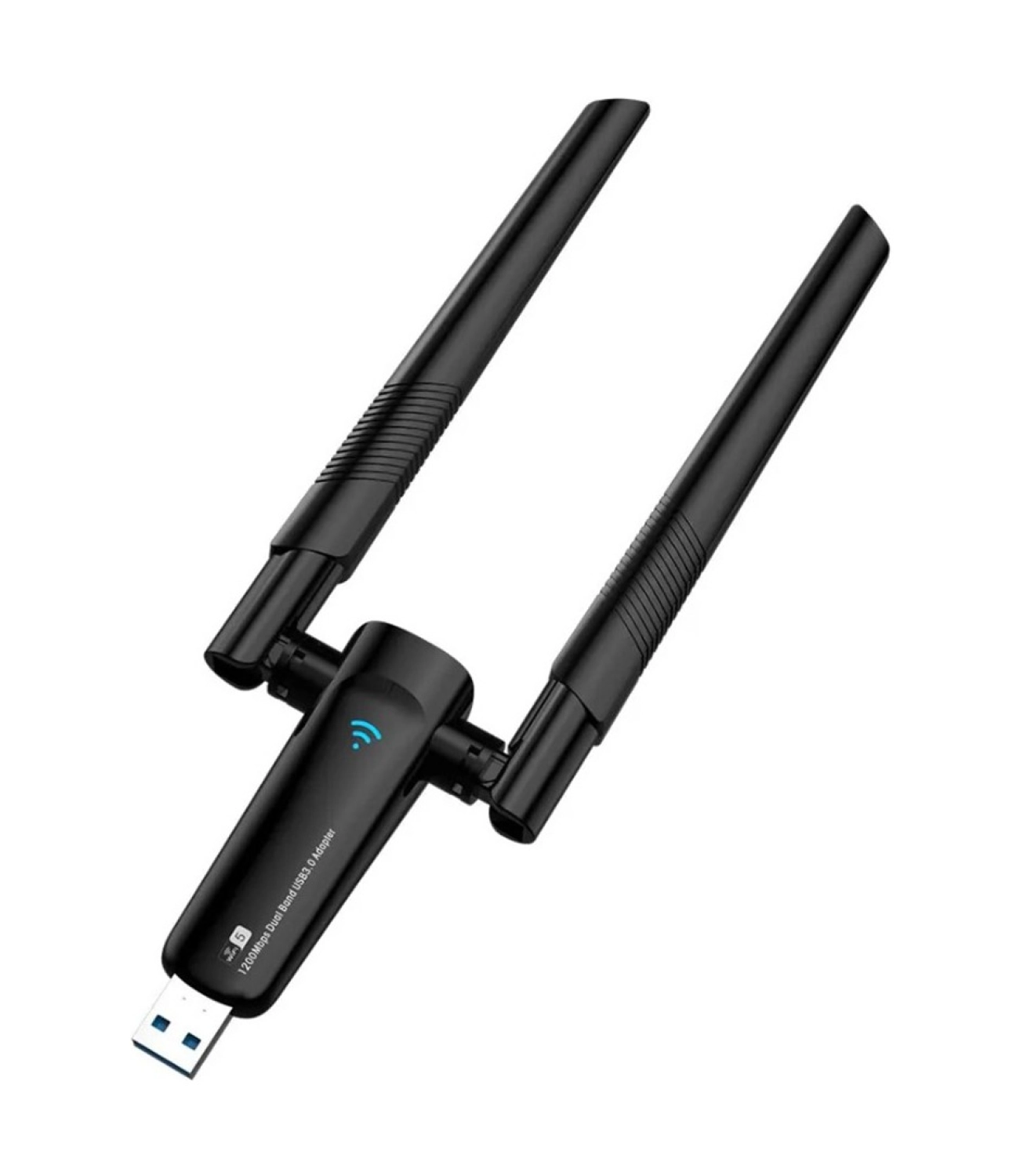 Platoon Pl-9340 Ac1200 867Mbps 5Ghz + 300Mbps 2.4 Ghz Çift Anten Wireless Usb Adaptör - Görsel 3