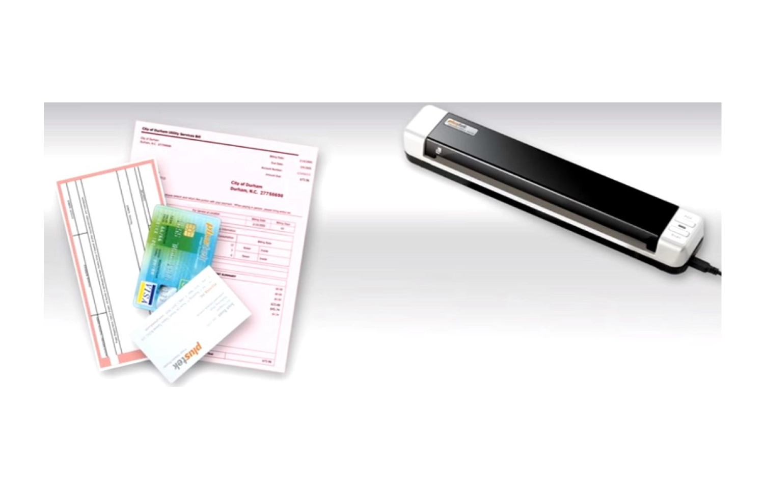 Plustek Mobileoffice S410 Mobile Taşınabilir Kartvizit Ve A4 Belge Tarayıcı - Görsel 3