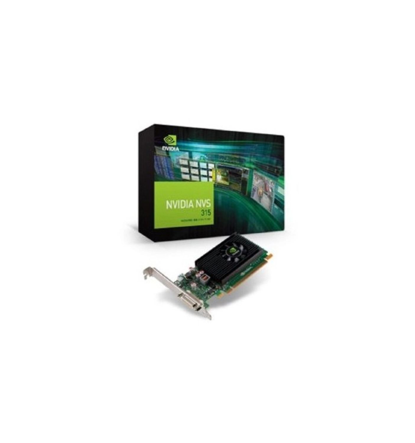 Pny Nvidia Geforce Nvs 315 1Gb 64Bit Ddr3 (Dx11) Pci-E 2.0 Ekran Kartı (Vcnvs315Dvi-Pb) ürün görseli