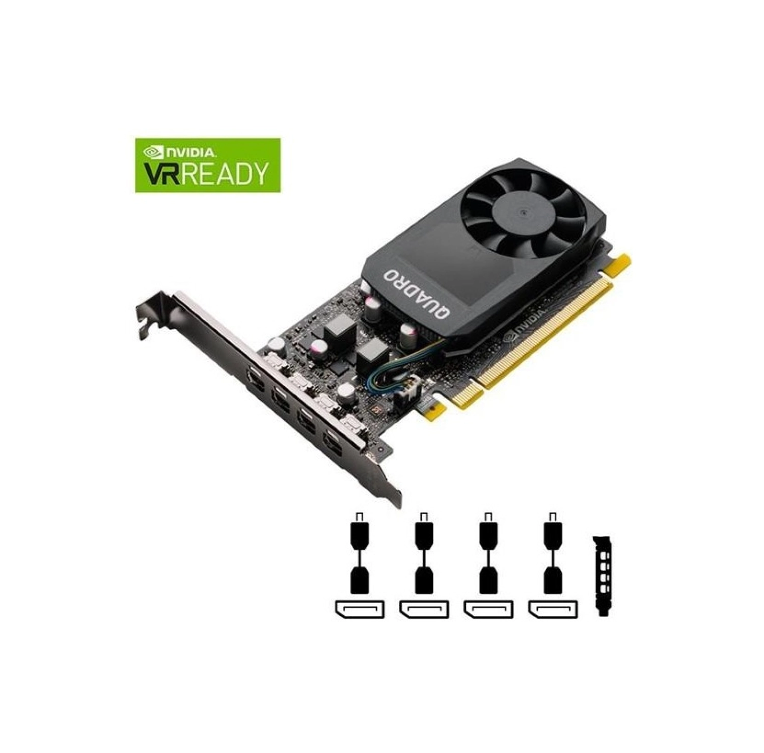 Pny P620 2Gb Quadro Vcqp620V2-Pb Gddr5 128Bit 4X Mdp Pcıe 16X V3.0 - Görsel 3