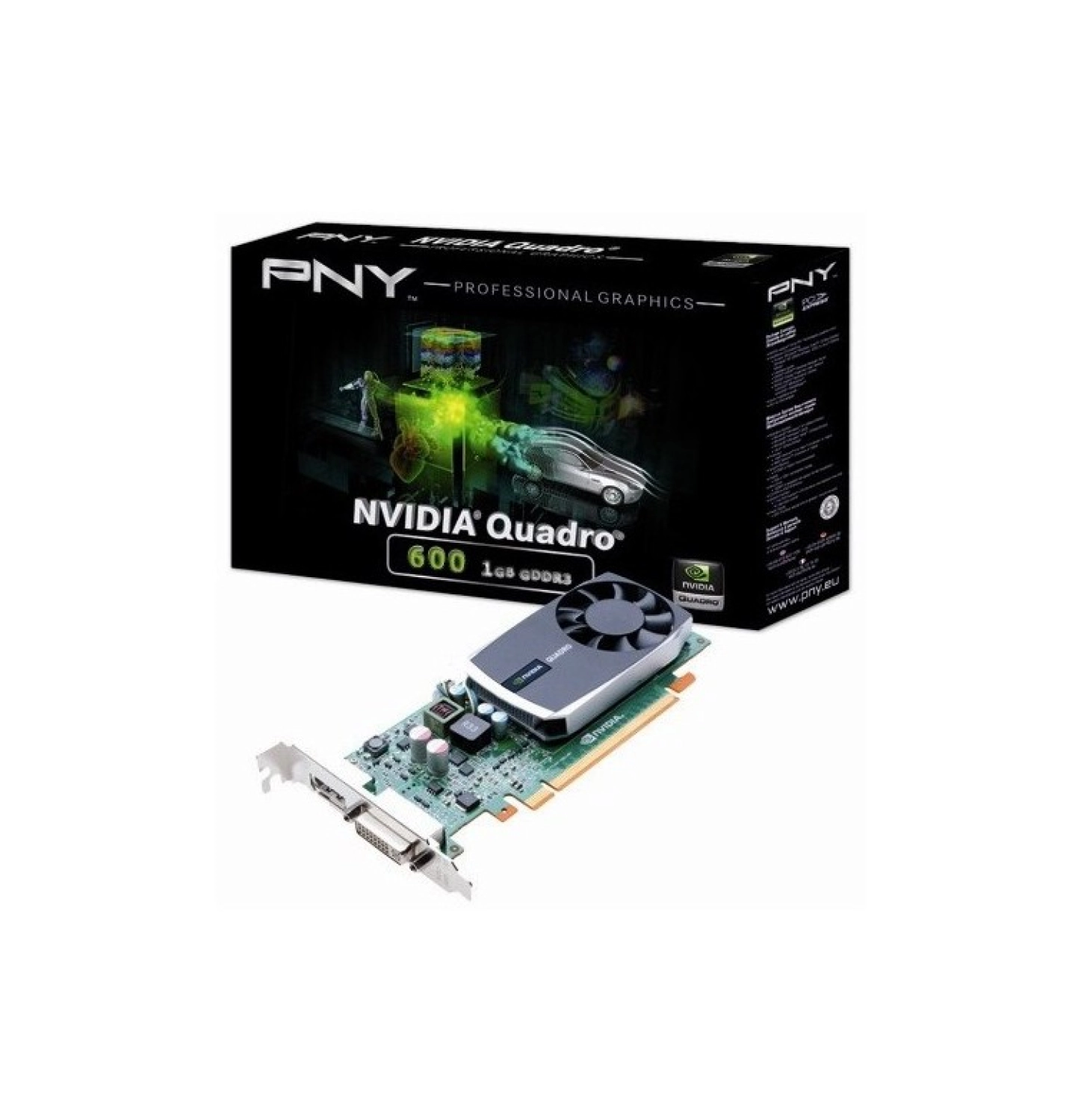 Pny Quadro Pny Nvidia Quadro 600 1Gb Ddr3 128 Bit Pci-E 2.0 Profesyonel Ekran Kartı ürün görseli