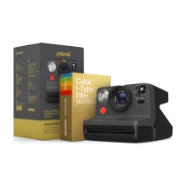 Polaroid Eb Now Gen 2 Black-Golden Anlık Fotoğraf Makinesi