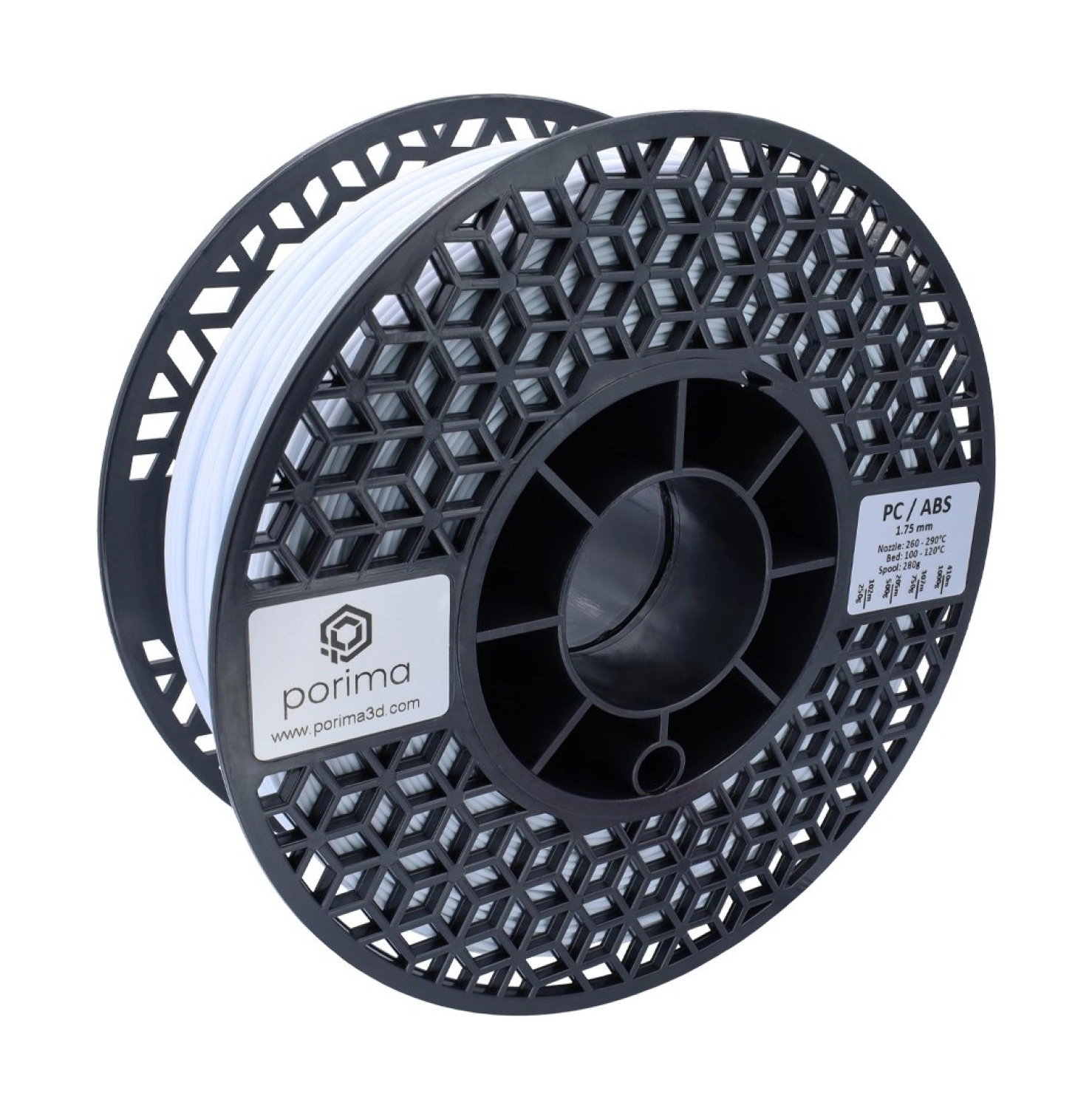Porima Pc/Abs Filament - 1.75Mm Beyaz ürün görseli