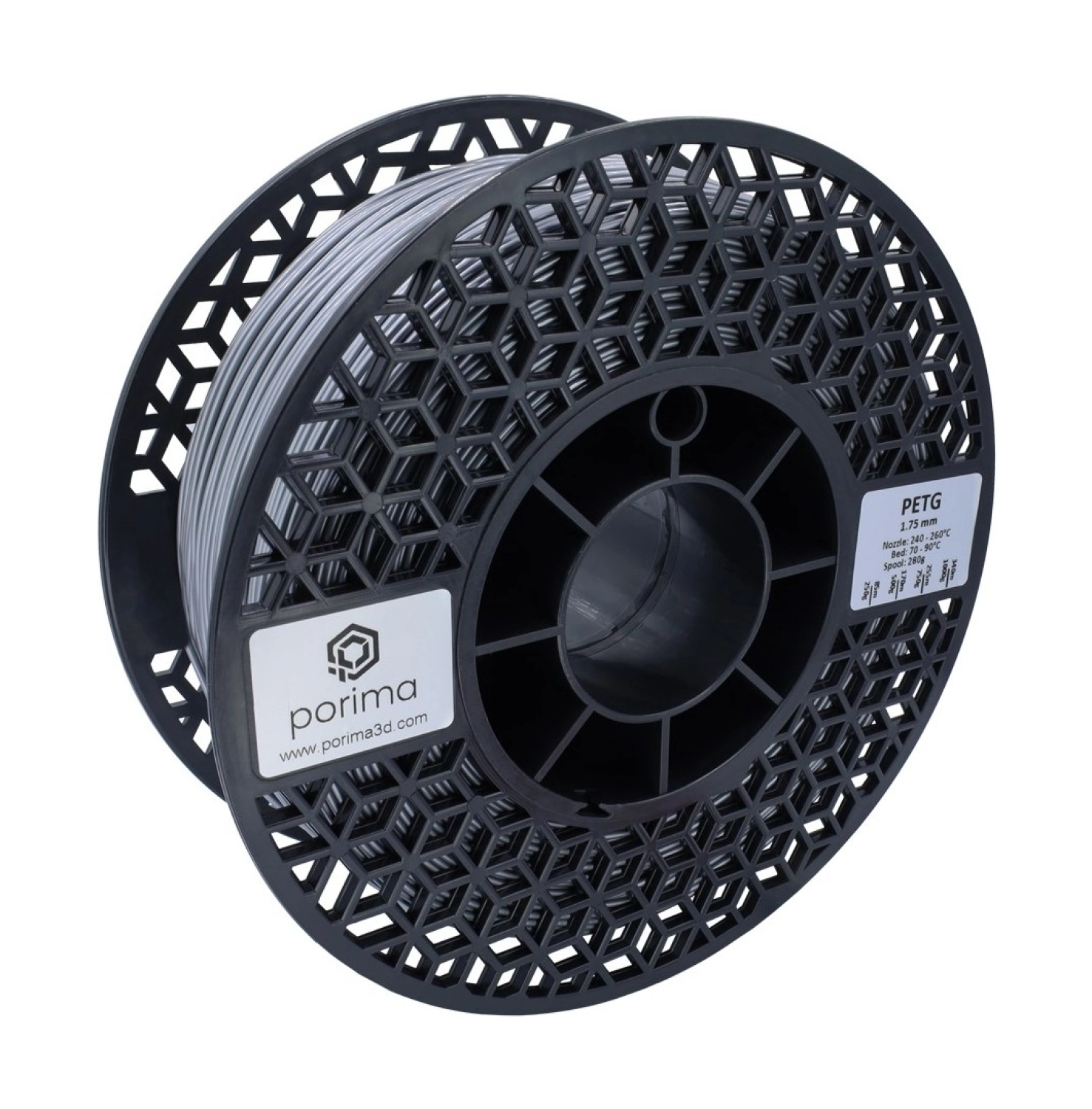Porima Petg Filament - 1.75Mm Gümüş ürün görseli