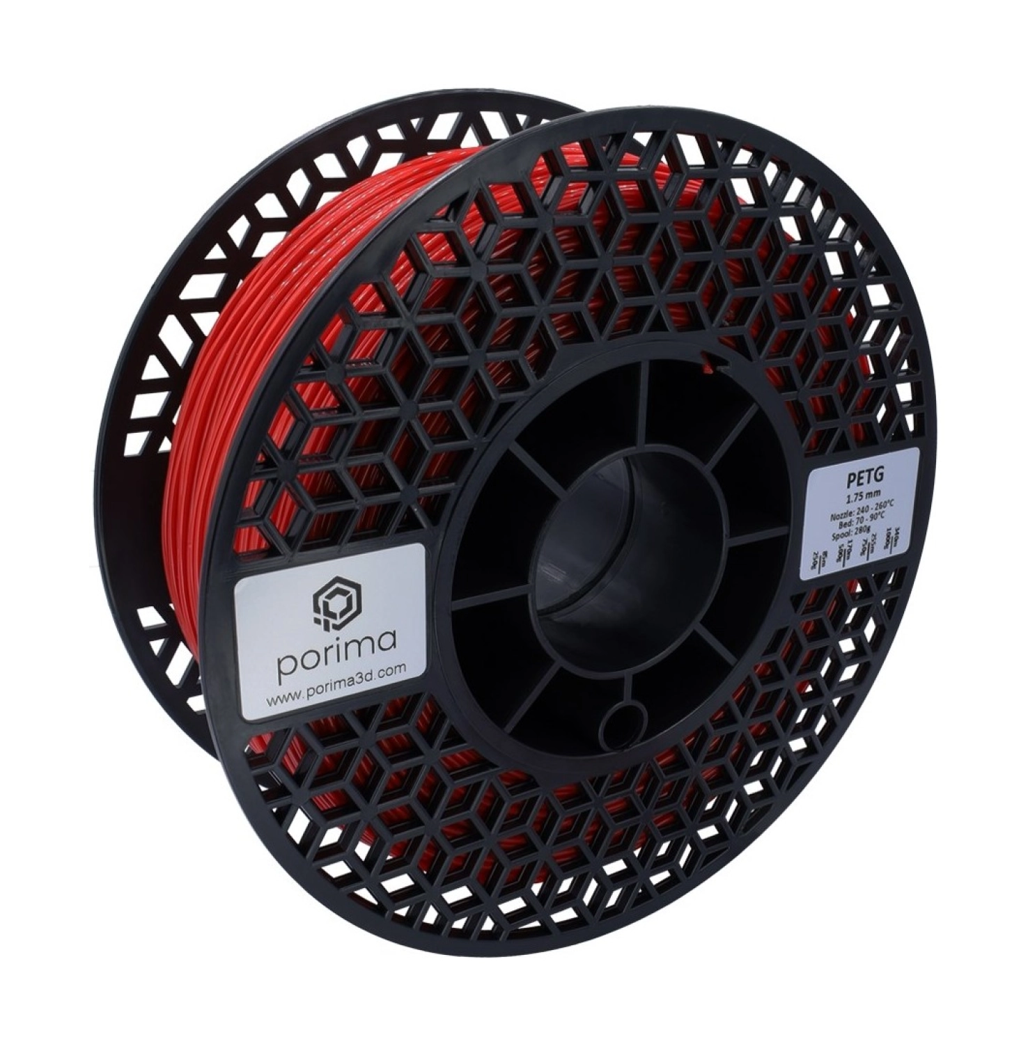 Porima Petg Filament - 1.75Mm Kırmızı Ral3020 ürün görseli