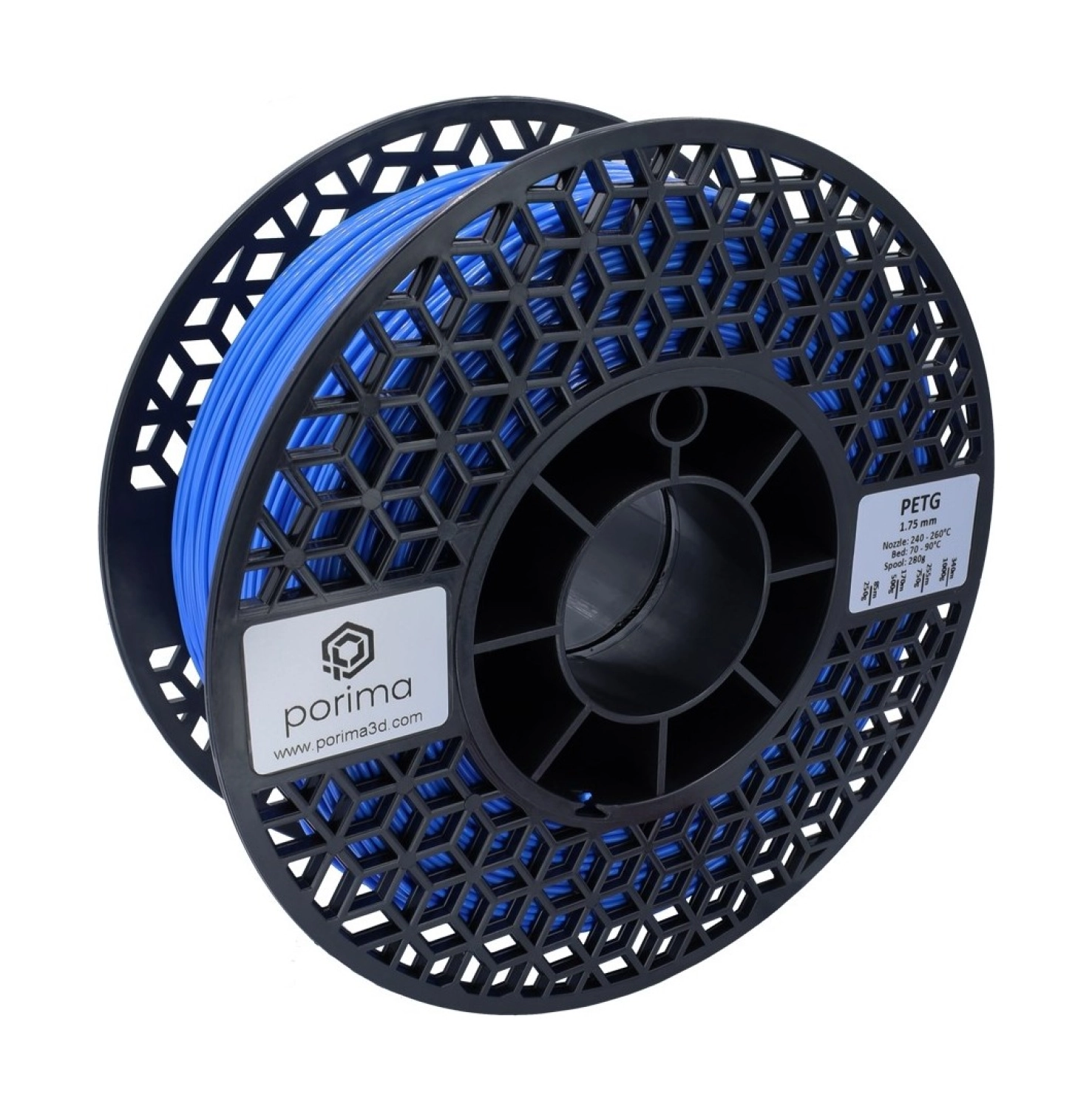 Porima Petg Filament - 1.75Mm Mavi Ral5015 1Kg ürün görseli