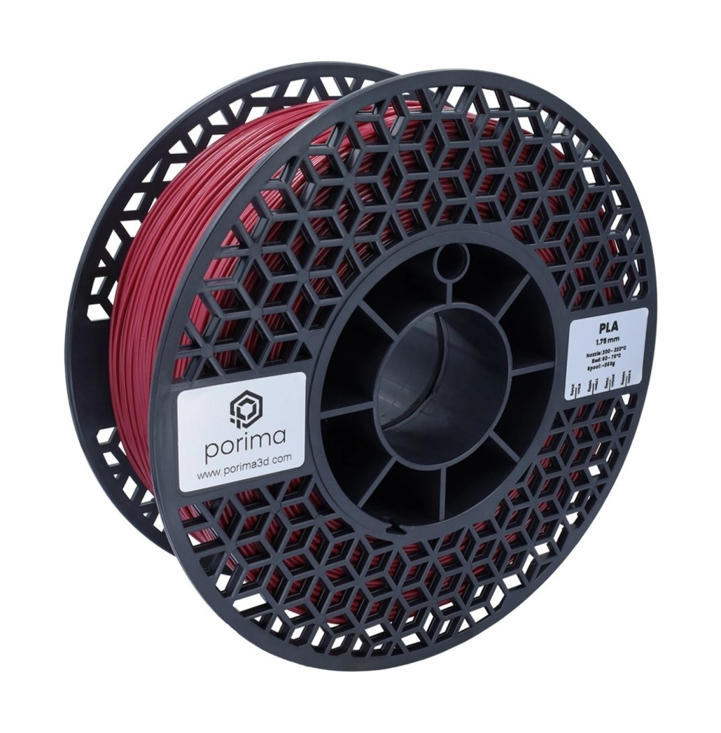 Porima Pla Filament - 1.75Mm Bordo ürün görseli