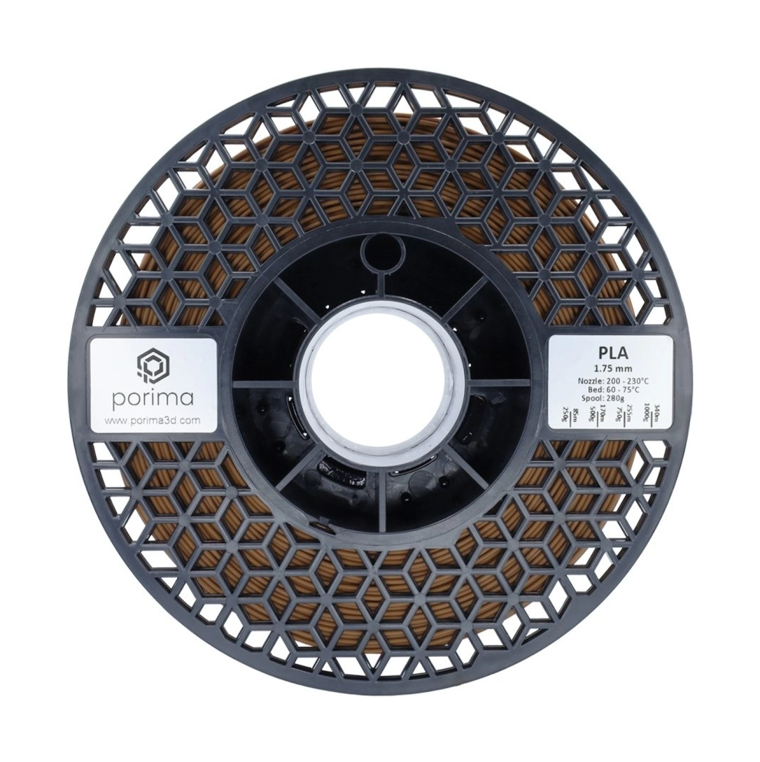 Porima Pla Filament - 1.75Mm Kahverengi - Görsel 2