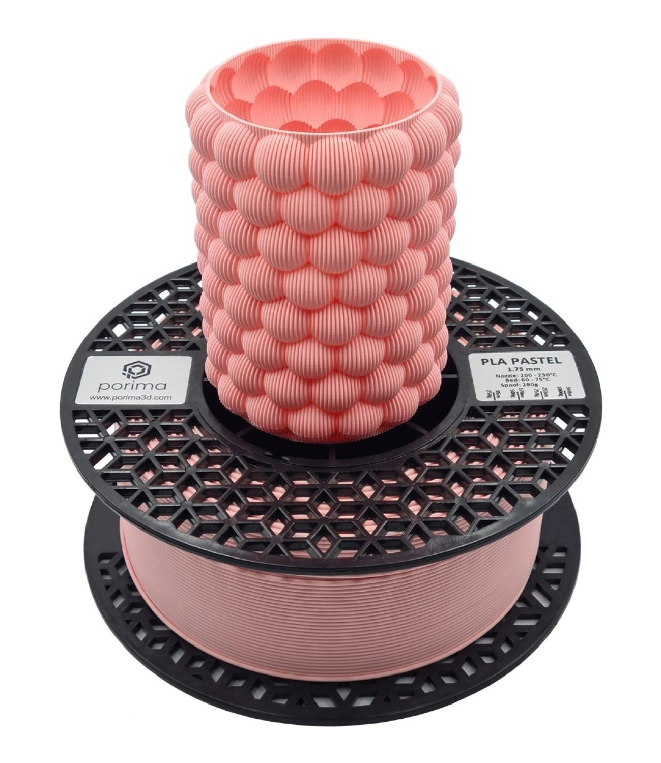 Porima Pla Pastel Filament - 1.75Mm Toz Pembe ürün görseli