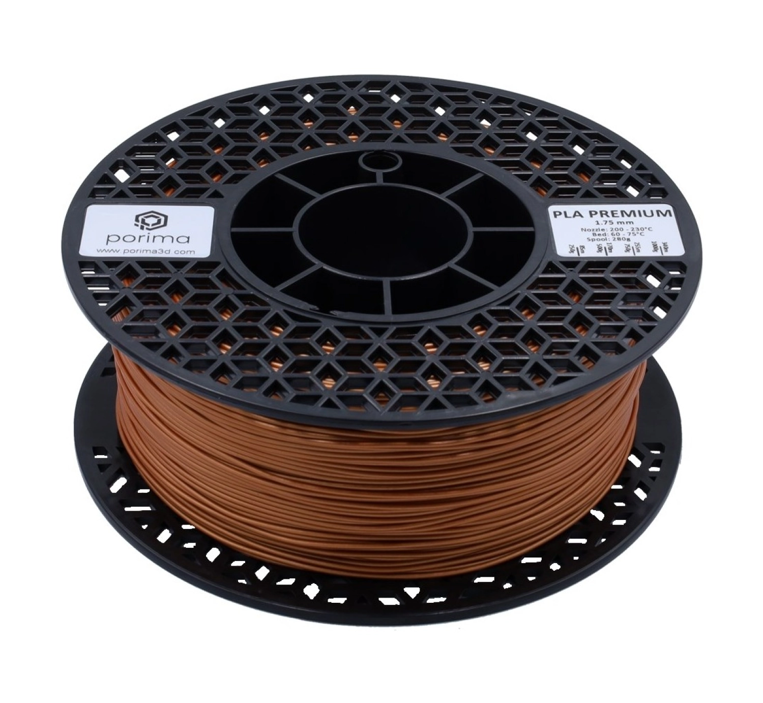 Porima Pla Premium Filament - 1.75Mm Bakır - Görsel 2