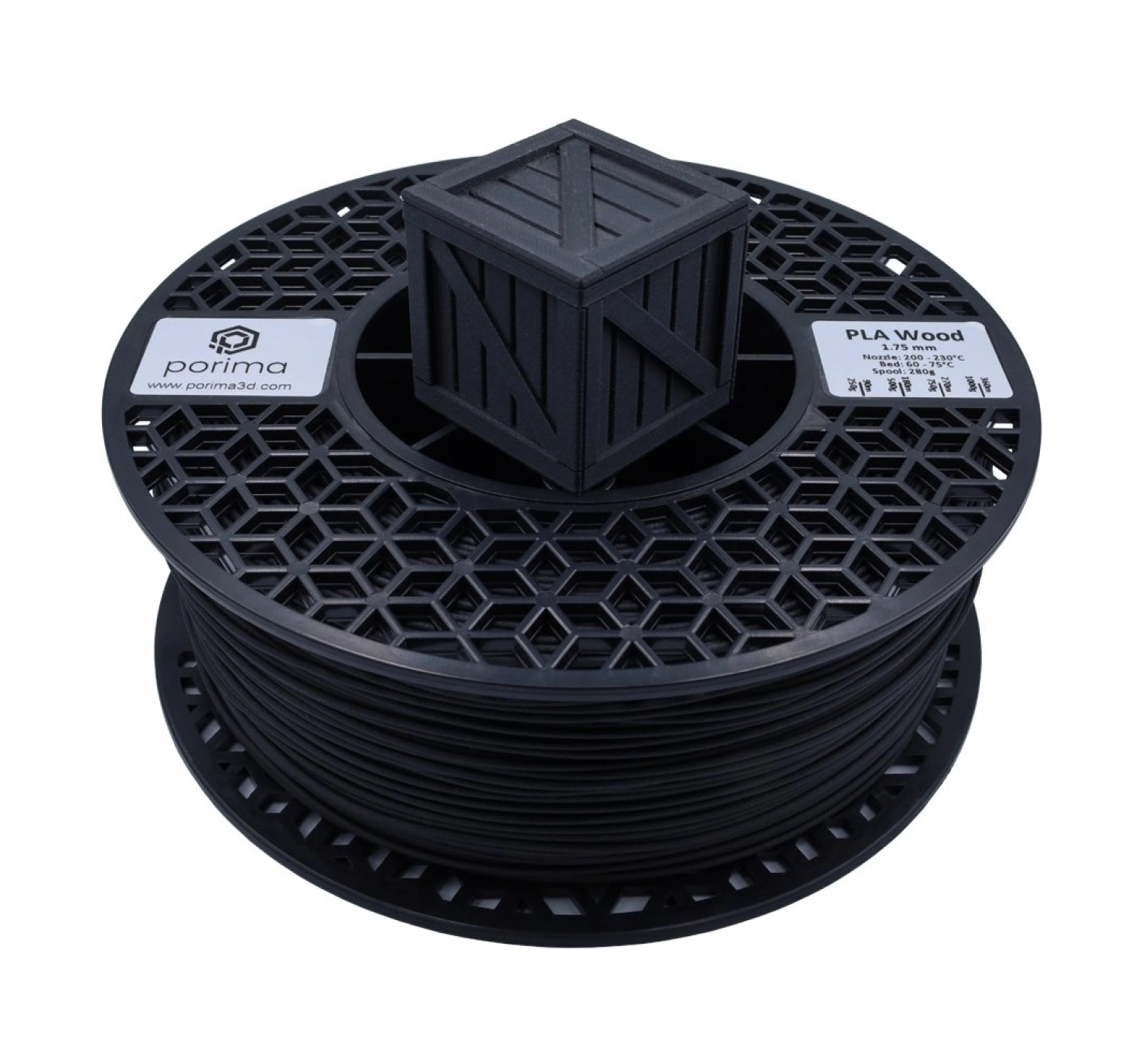 Porima Pla Wood Filament - 1.75Mm Dark ürün görseli