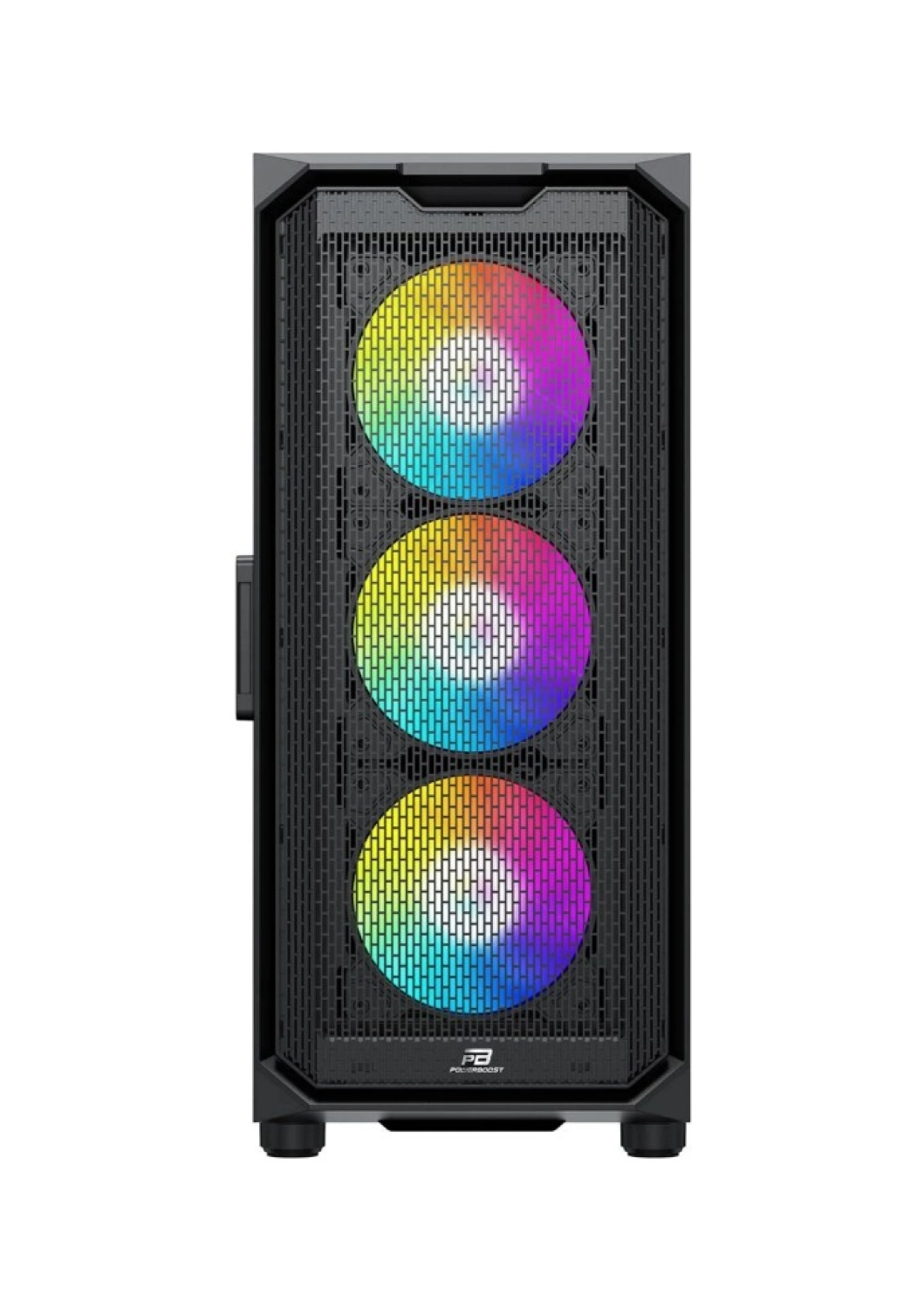 Power Boost Power Boost Pb-P521B 750W 80Plus Bronz Usb 3.0 Mesh Rgb Fanlı Siyah Kasa - Görsel 2