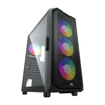Power Boost Power Boost Pb-P521B 750W 80Plus Bronz Usb 3.0 Mesh Rgb Fanlı Siyah Kasa
