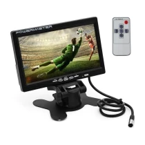 Powermaster Pm-15487 7" Tft Lcd Dijital Monitör 2 Kanal Geri Görüş Kamerası Tetiklemeli 800X480P