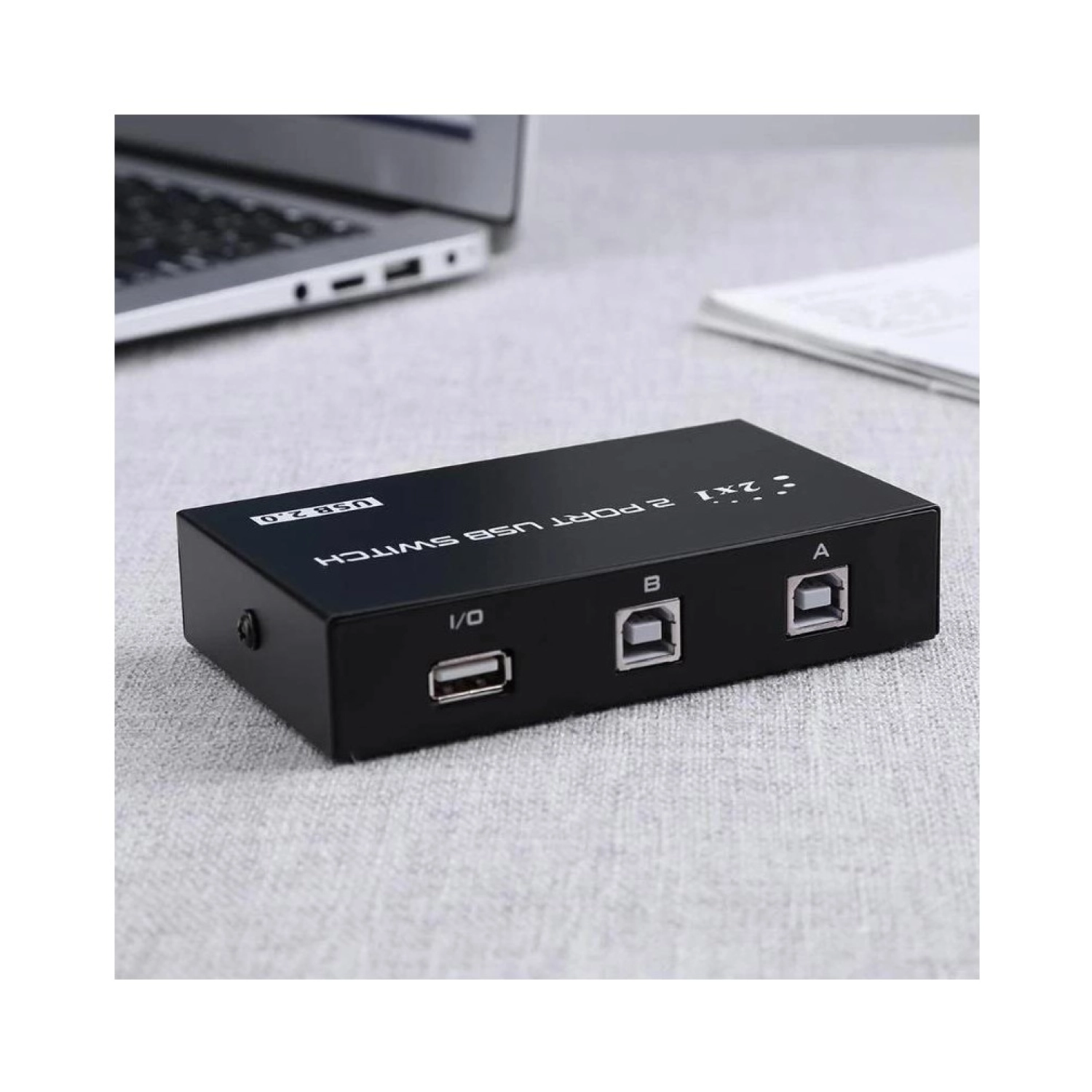 Primex Plus Px-5020 Manuel Usb Yazıcı Çoklayıcı 2 Port (2 Bilgisayar 1 Yazıcı) - Görsel 4