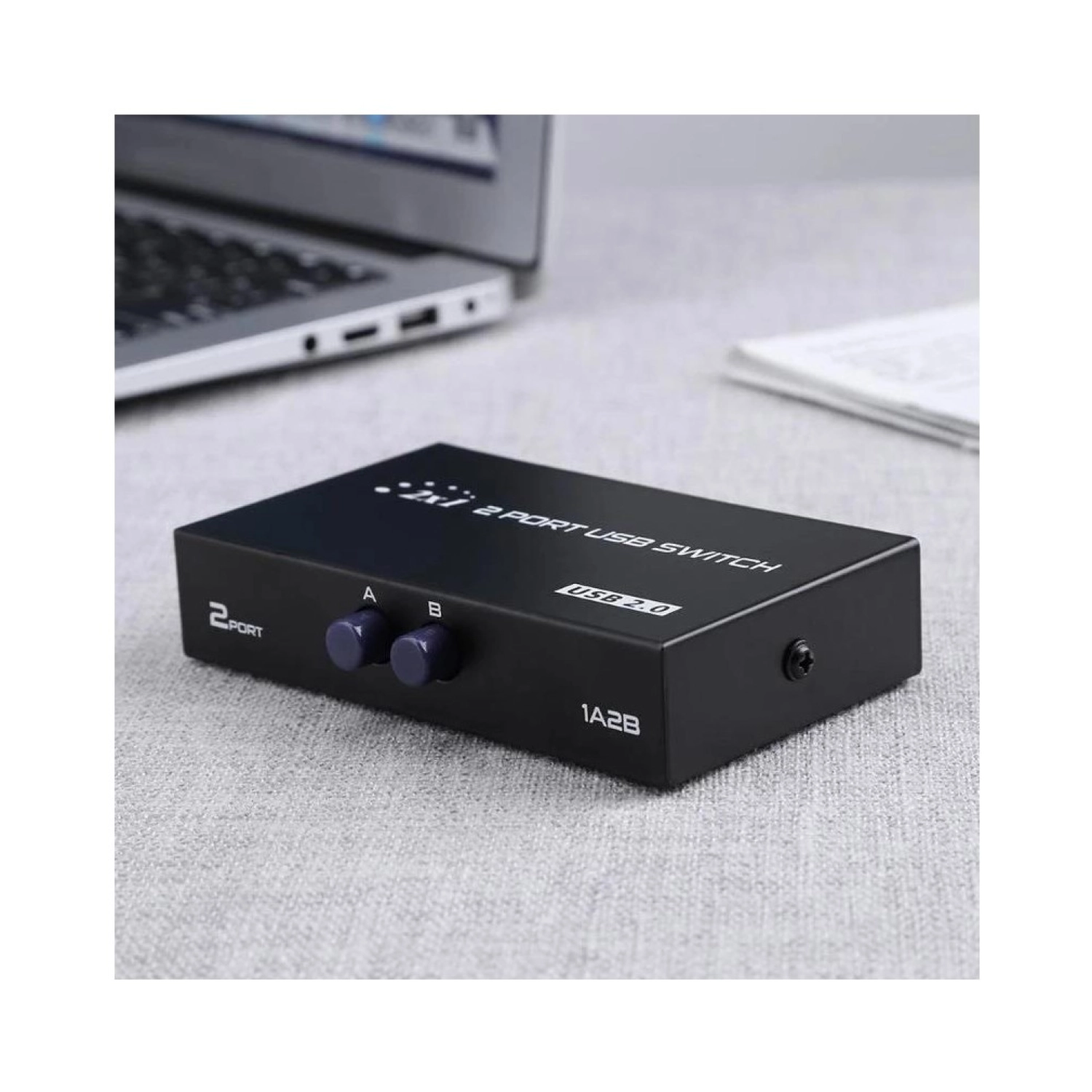 Primex Plus Px-5020 Manuel Usb Yazıcı Çoklayıcı 2 Port (2 Bilgisayar 1 Yazıcı) - Görsel 3