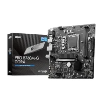 Pro B760M-G Ddr4 Soket 1700 Ddr4 4800(Oc) Pci-E,M.2 Usb3.2 Hdmi,Dp,Vga 1X 2.5G Lan Matx Ana Kar