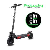 Pro Lucky Extreme Çift Motorlu Ve Çift Süspansiyonlu Elektrikli Scooter