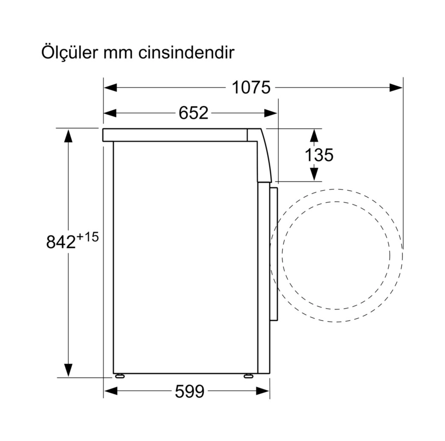 Profilo Km8610Htr A++ 8 Kg Isı Pompalı Çamaşır Kurutma Makinesi - Görsel 2