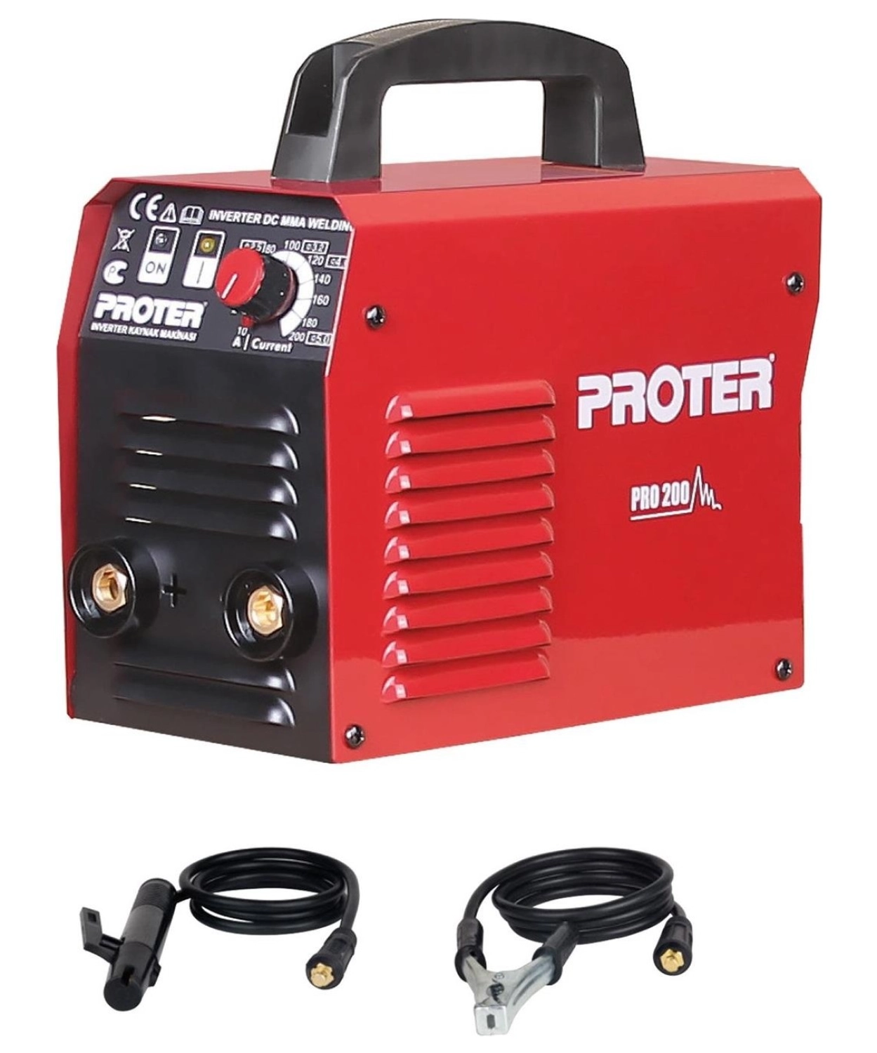 Proter inverter Kaynak Makinası Pro200 Demir Metal Birleştirme Kaynak Makina 200 A 6.5 Kw Elektrot ürün görseli