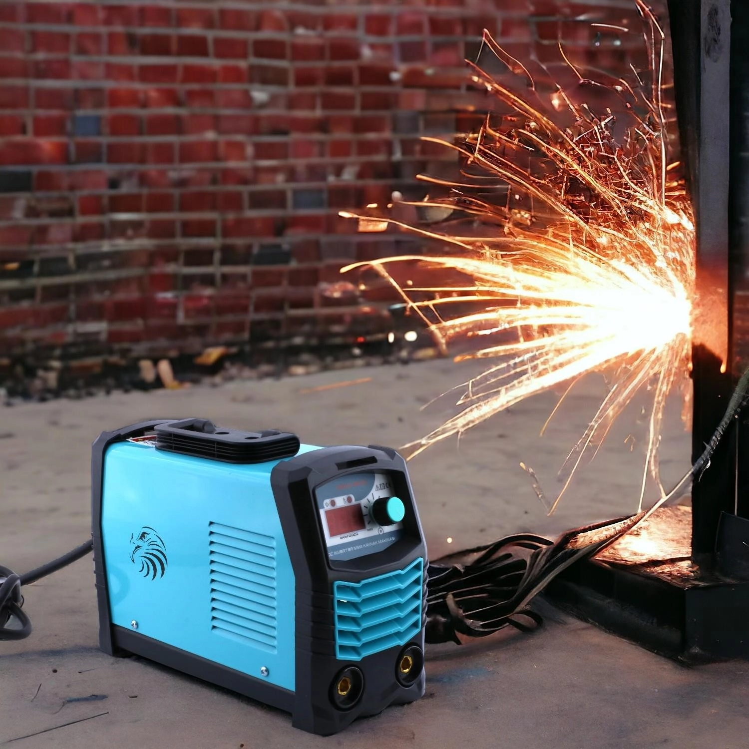 Proter Portatif inverter Kaynak Makinası Mma200 Demir Metal Birleştirme Kaynak Makina 200 A Elektrot - Görsel 4