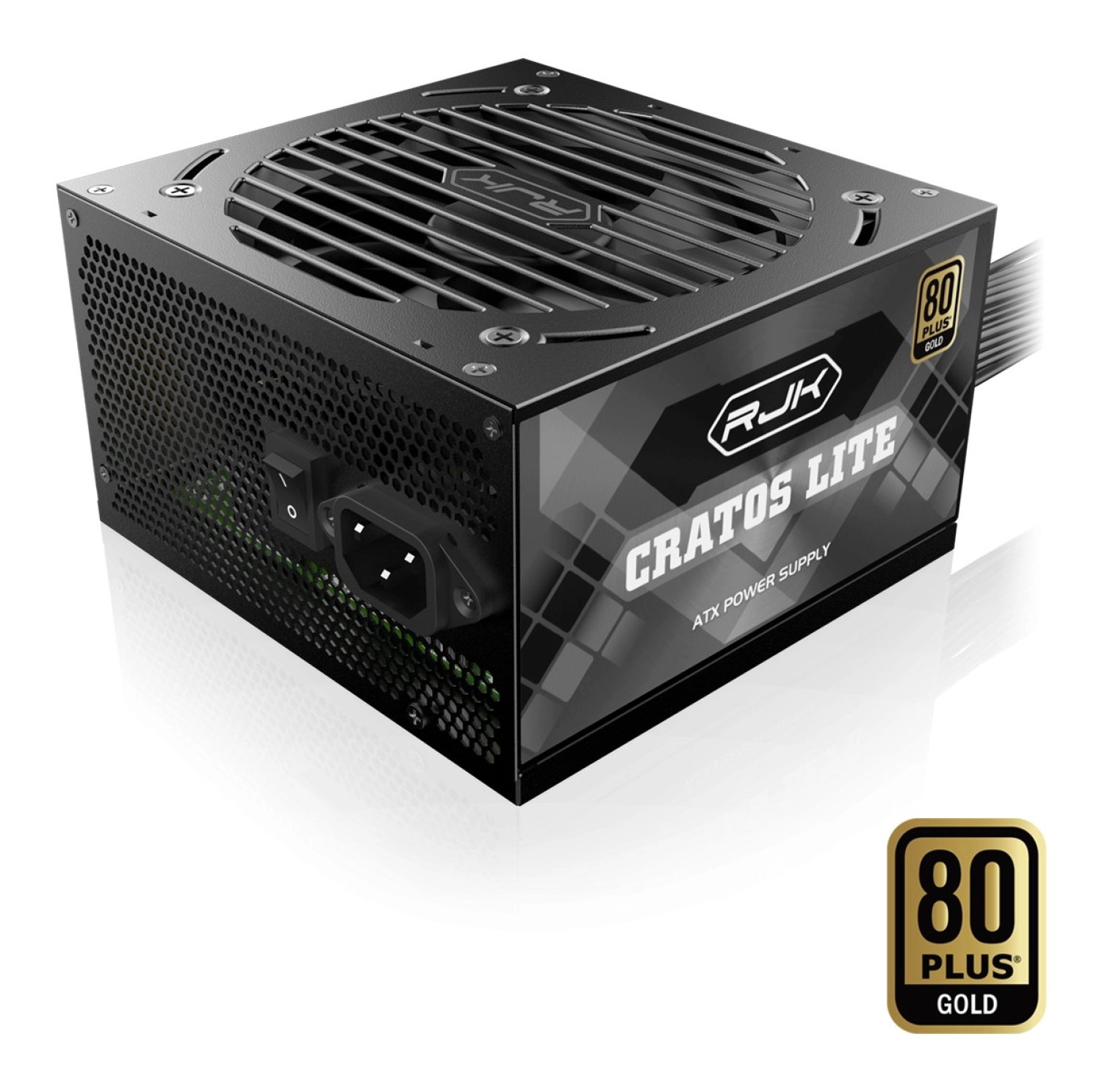 Raijintek Cratos Lite 1000W 80+ Gold Atx 3.1 Pcıe 5.1 Siyah Güç Kaynağı (0R30B00036) - Görsel 4