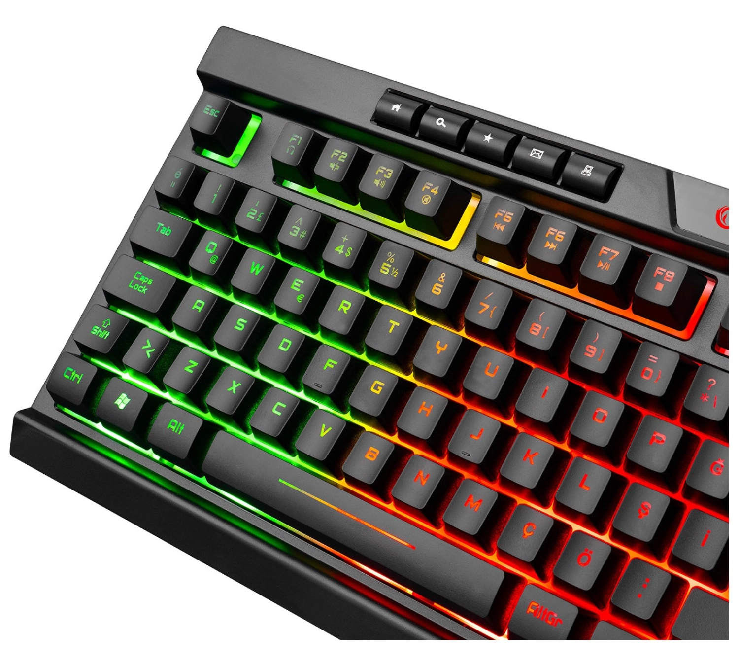 Rampage Bygame-K2 Rainbow Oyuncu Klavyesi - Görsel 2