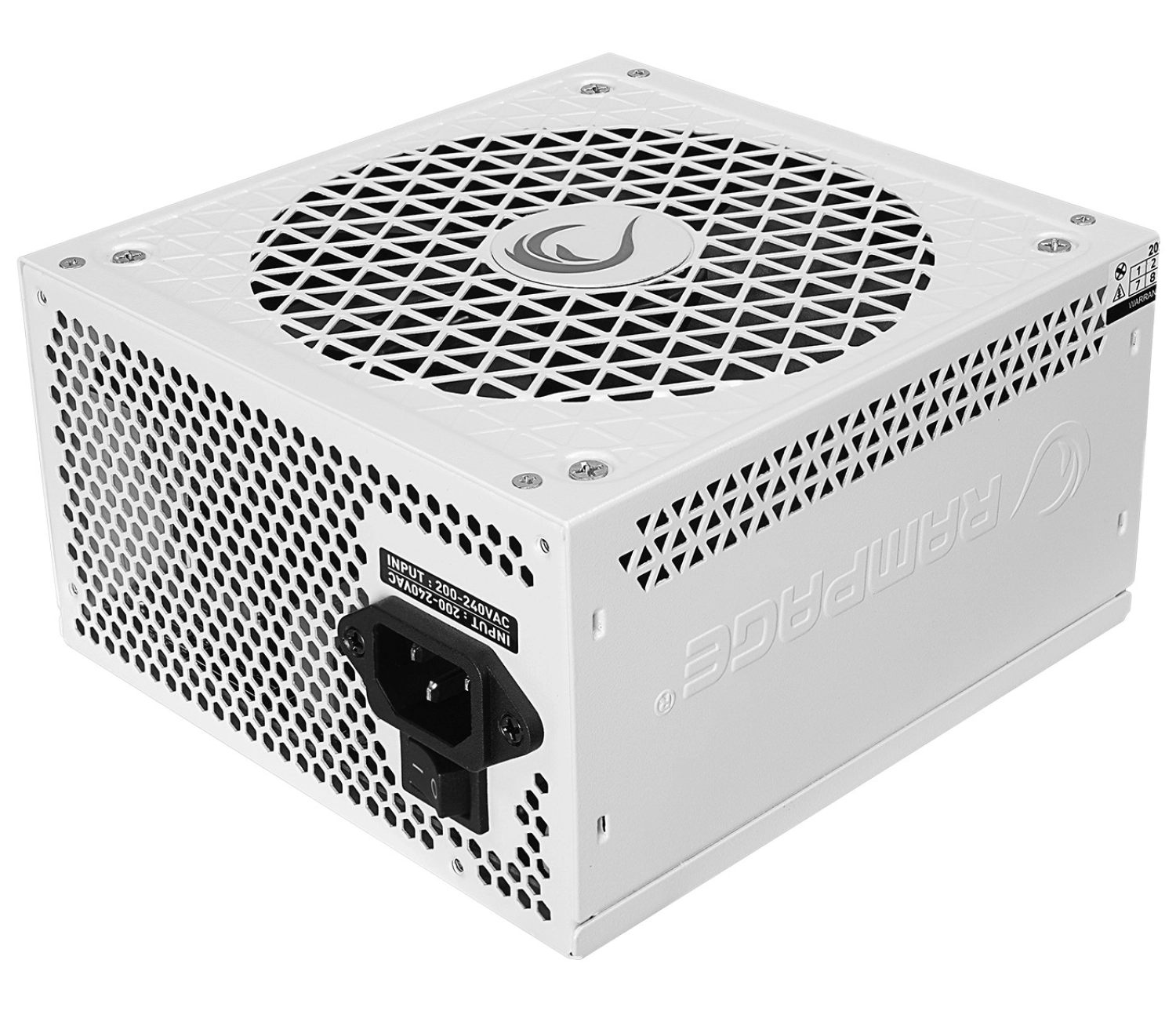 Rampage P750 750W 80+ Gold Apfc 14Cm Long Life Hdb Fan Beyaz Pc Power Supply ürün görseli