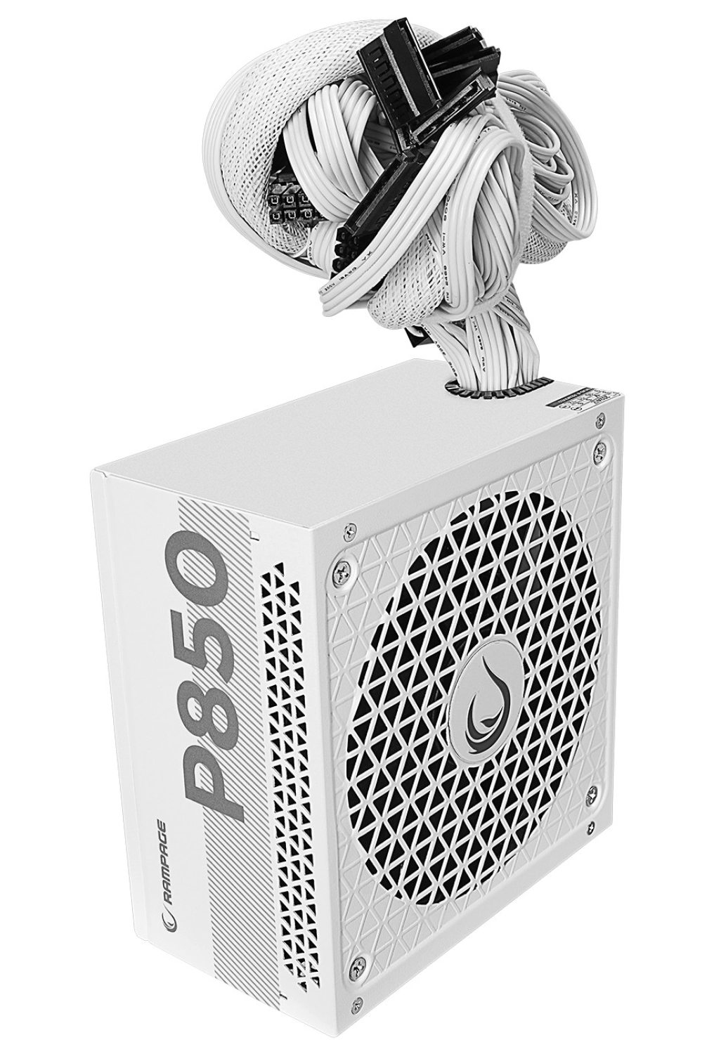 Rampage P850 850W 80+ Gold Apfc 14Cm Long Life Hdb Fan Beyaz Pc Power Supply - Görsel 2