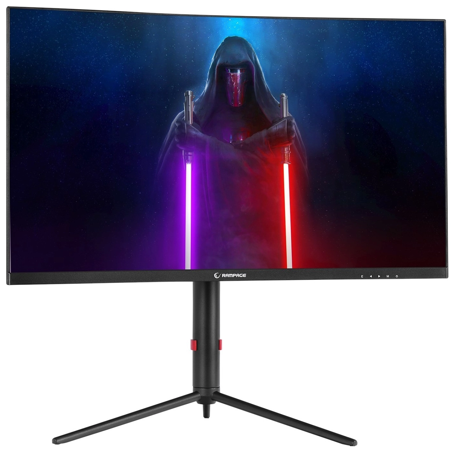 Rampage Pr27R165C Prıme 27 165Hz 1Ms Csot Va Full Hd Freesync Rgb Pivot Pc Curved Oyuncu Monitörü - Görsel 3