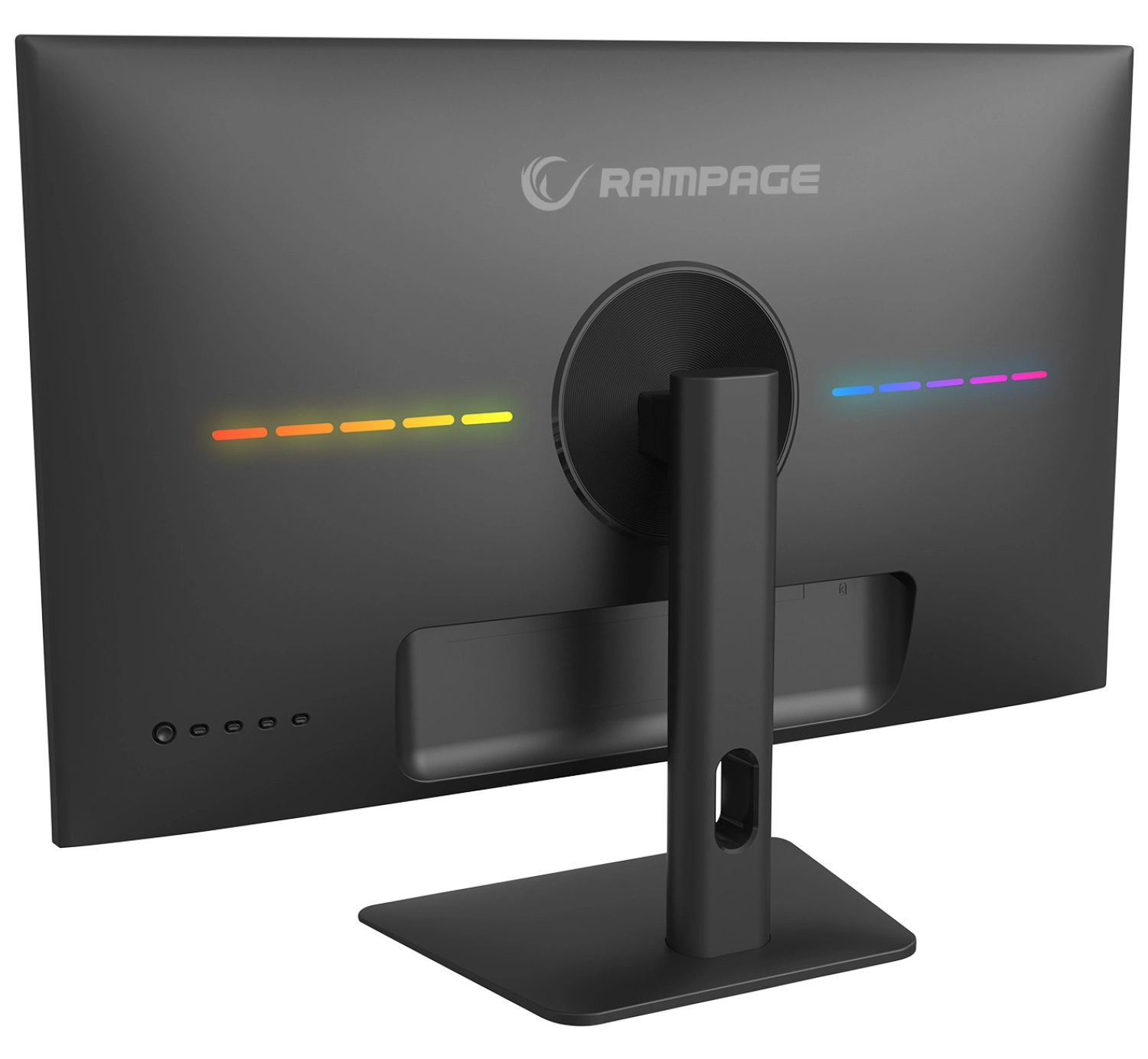 Rampage Rm-244S Flash 24" 200Hz 1Ms Csot Va Full Hd Freesync Rgb Pivot Pc Flat Oyuncu Monitörü - Görsel 5
