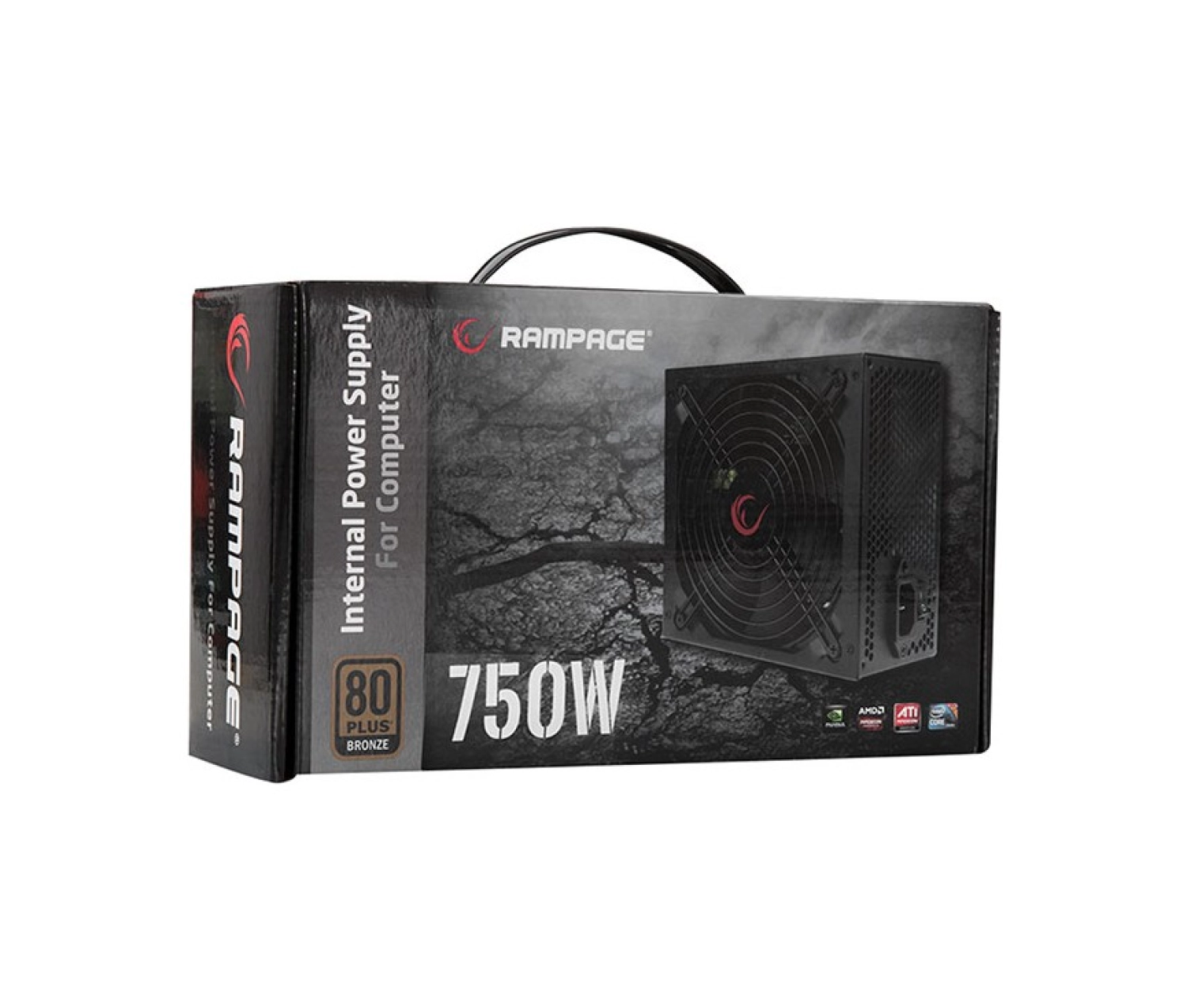 Rampage Rmp-750-80Pb 750W 14Cm Siyah Fan 80 Plus Bronze Aktif Pfc Power Supply - Görsel 5