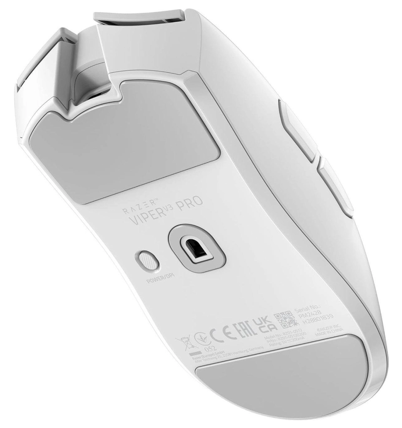 Razer Viper V3 Pro Kablosuz Mouse Beyaz (Rz01-05120200-R3G1) - Görsel 4