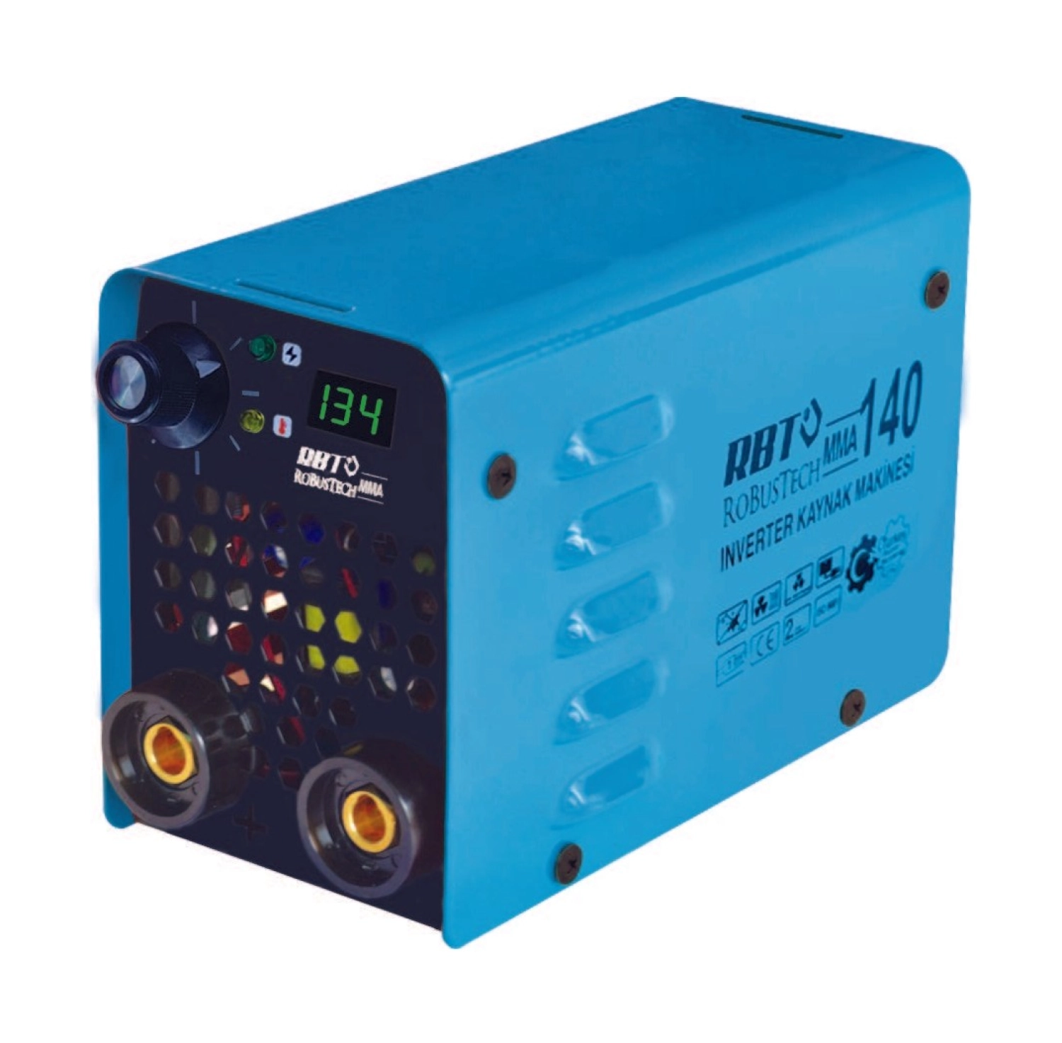 Rbt Mma-140 inverter Kaynak Makinesi. Mini Omuz Askılı Dijital Göstergeli ürün görseli