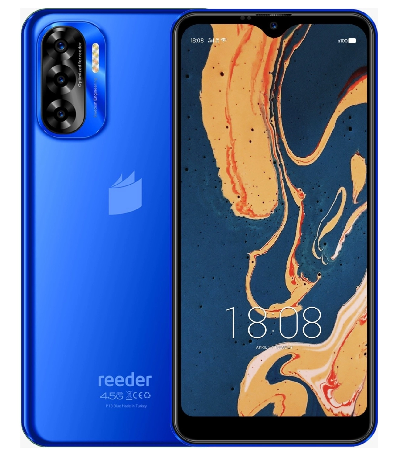 Reeder P13 Blue 32 Gb 2022 Mavi - Görsel 3