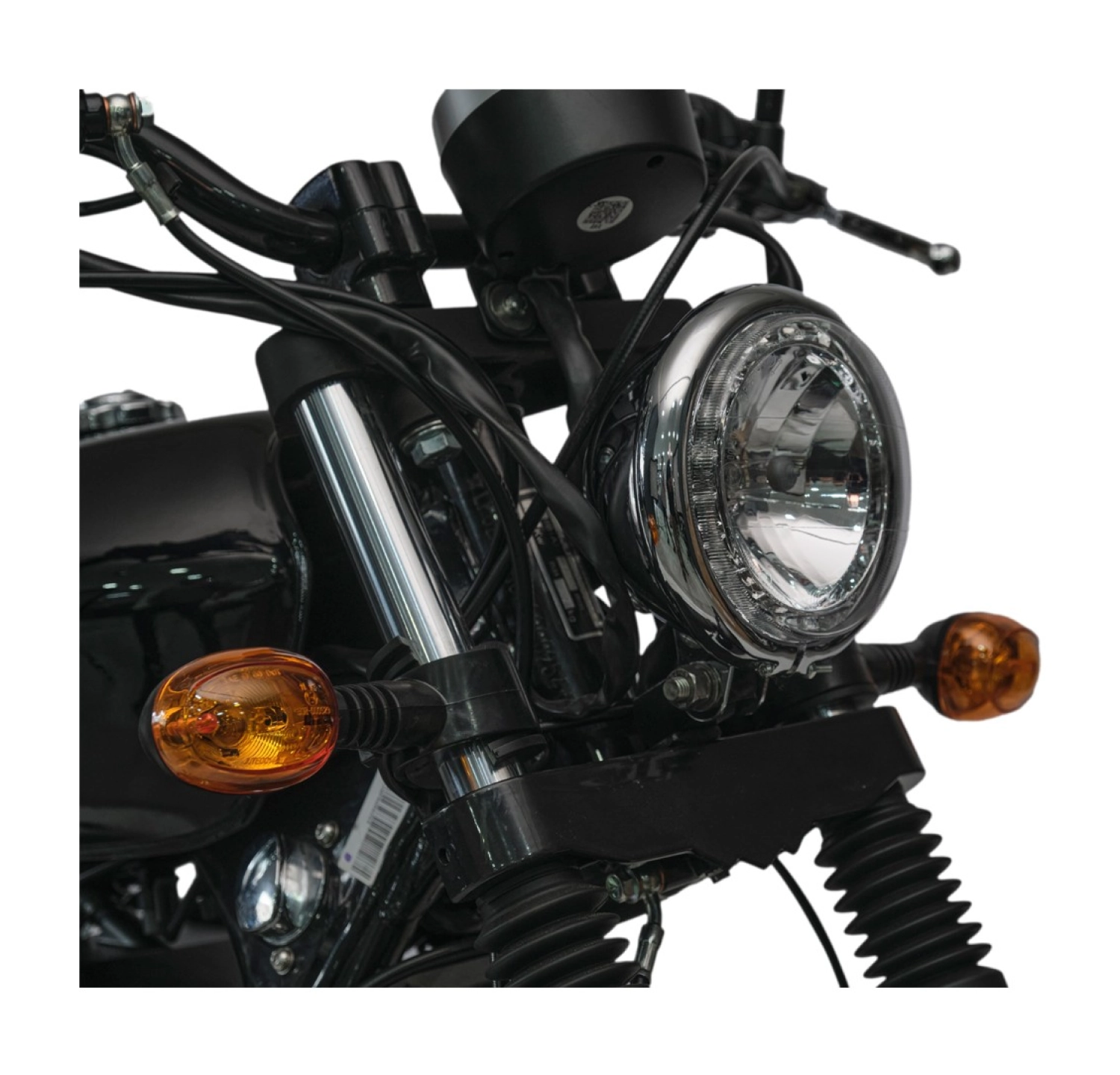 Regal Raptor Cafe Racer 125 Benzinli Motosiklet - Beyaz - Görsel 2