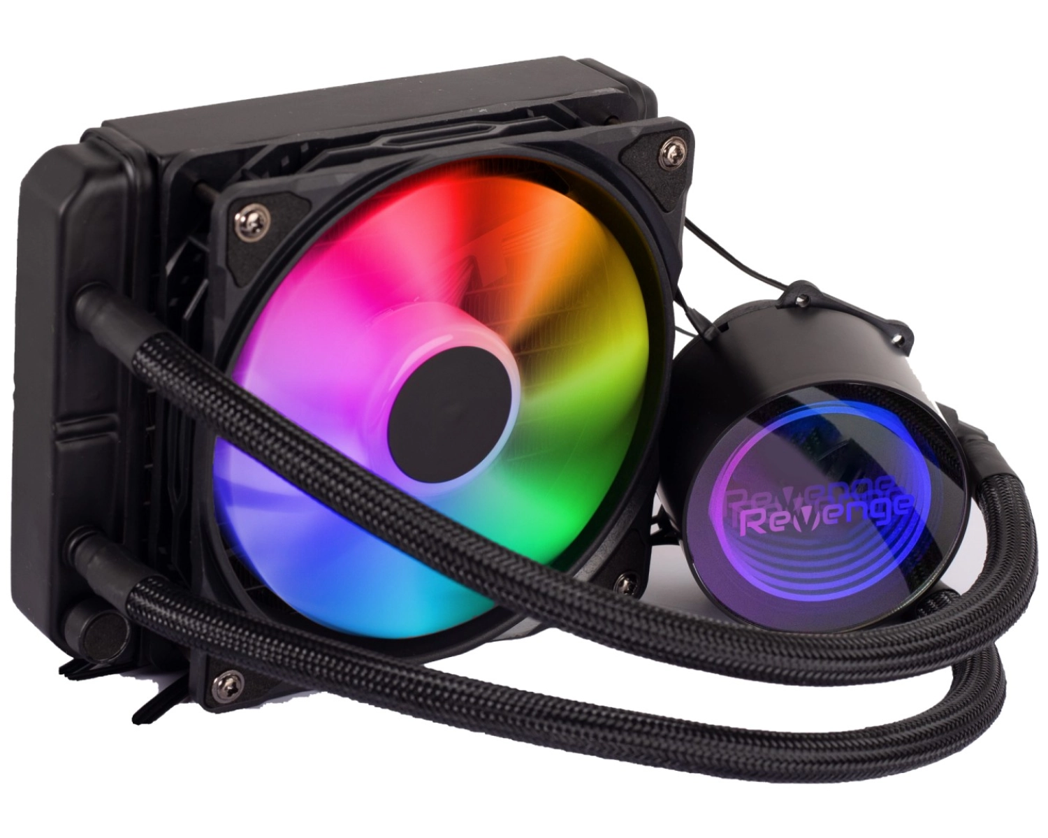 Revenge Nitro Cold 100 Intel Ve Amd Destekli Rgb Fanlı Infinite Panel 120Mm Sıvı Soğutma Sistemi - Görsel 3