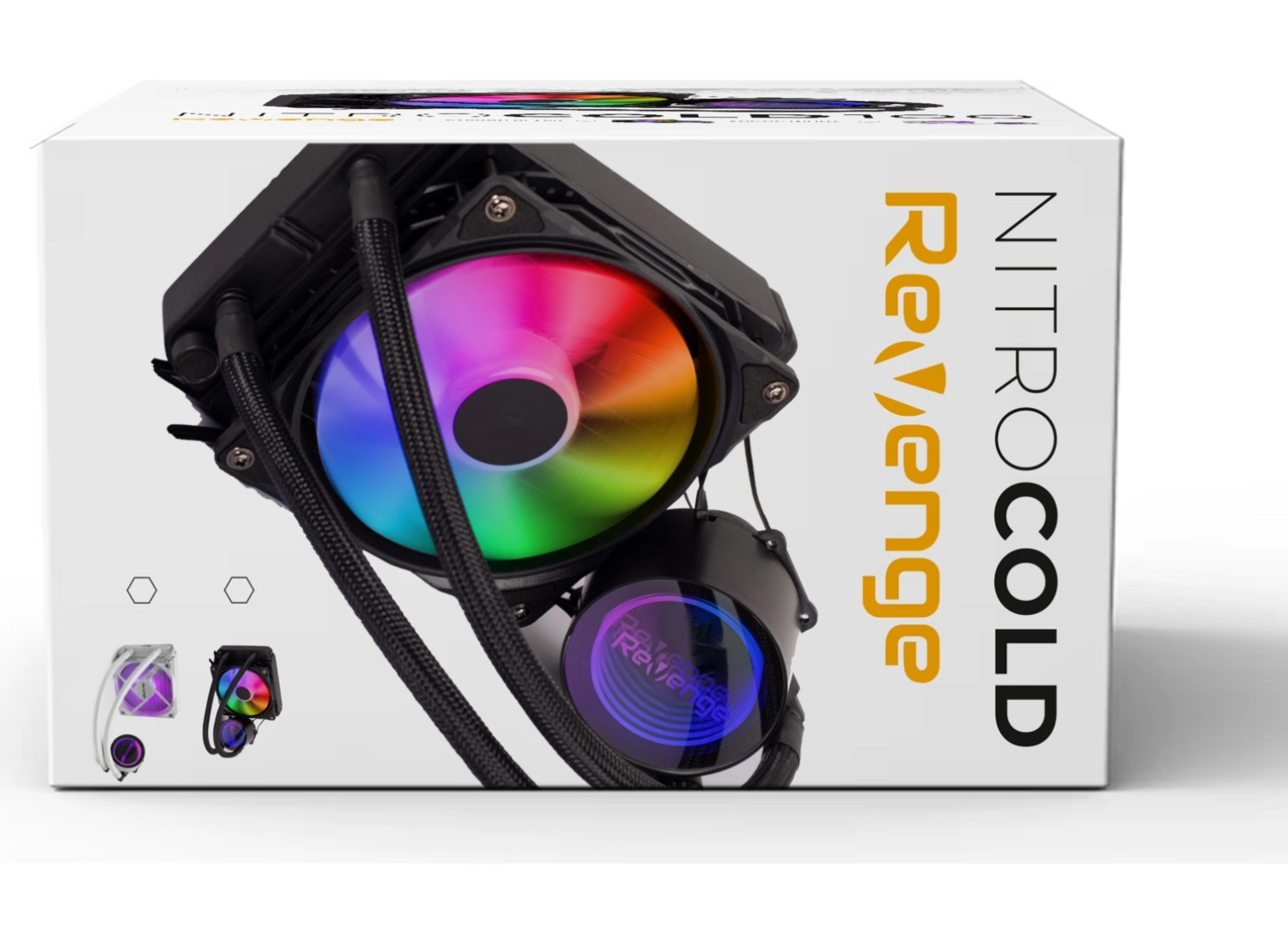 Revenge Nitro Cold 100 Intel Ve Amd Destekli Rgb Fanlı Infinite Panel 120Mm Sıvı Soğutma Sistemi - Görsel 4